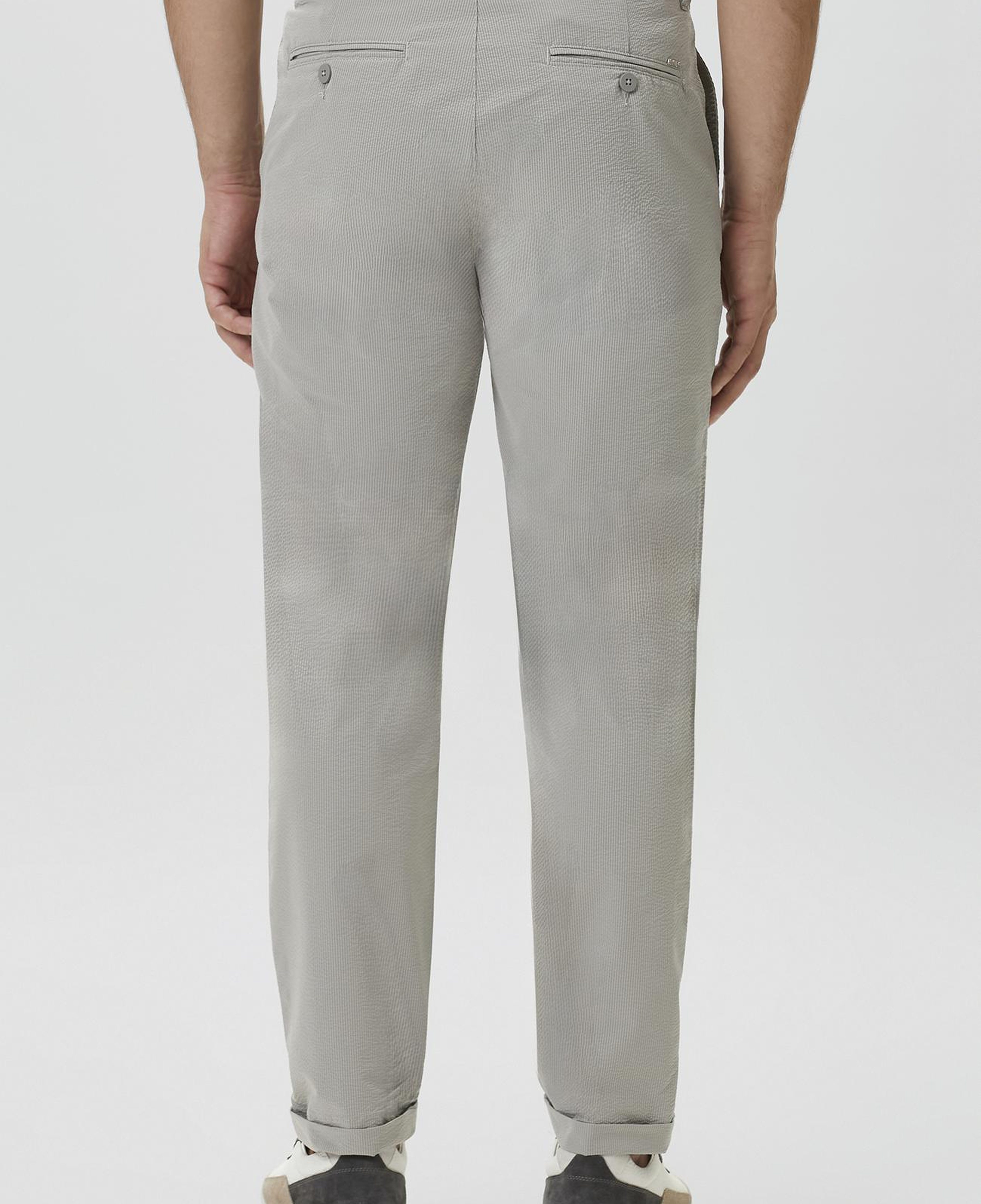 Network Erkek Jogger Fit Beli Lastikli Çizgili Gofreli Pantolon