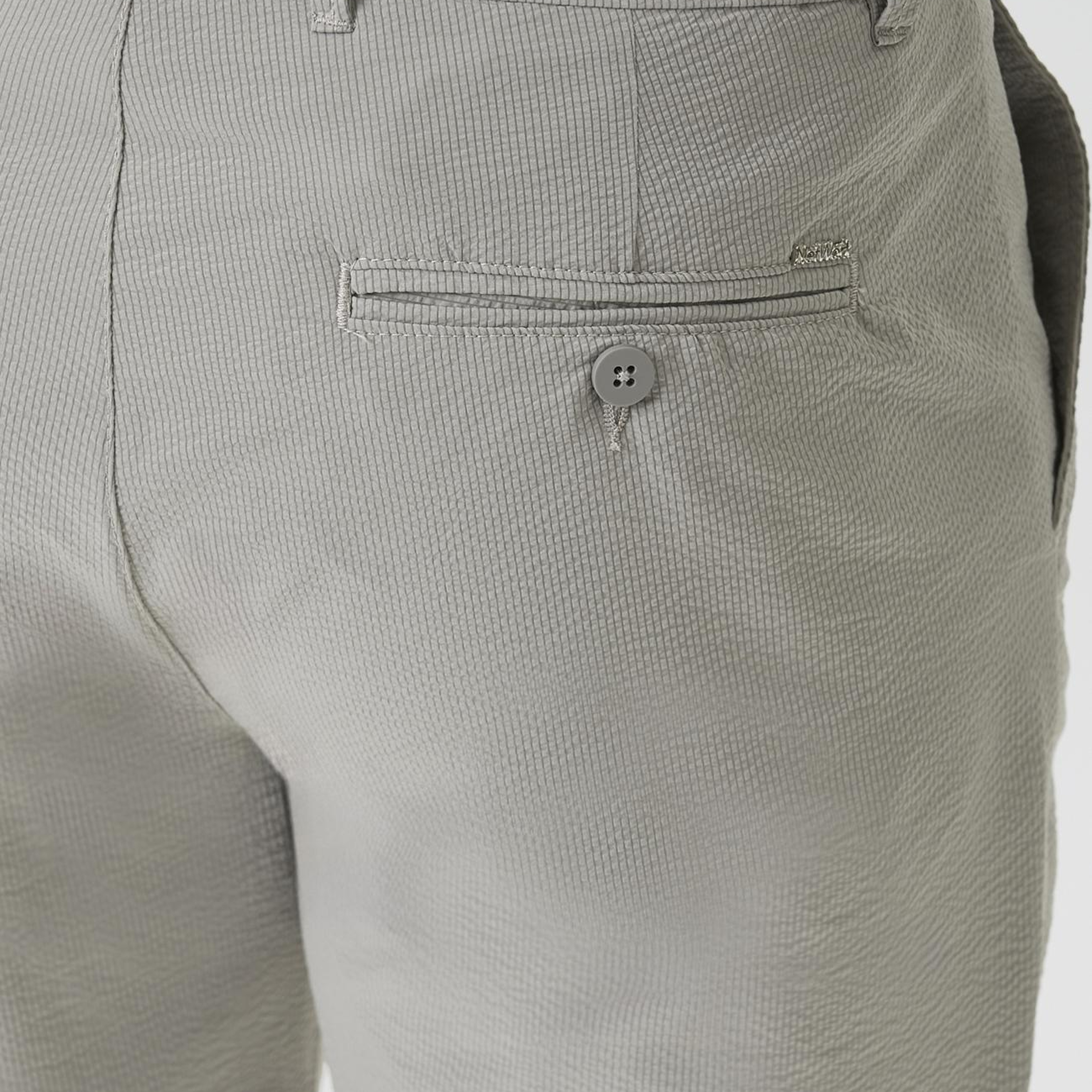 Network Erkek Jogger Fit Beli Lastikli Çizgili Gofreli Pantolon