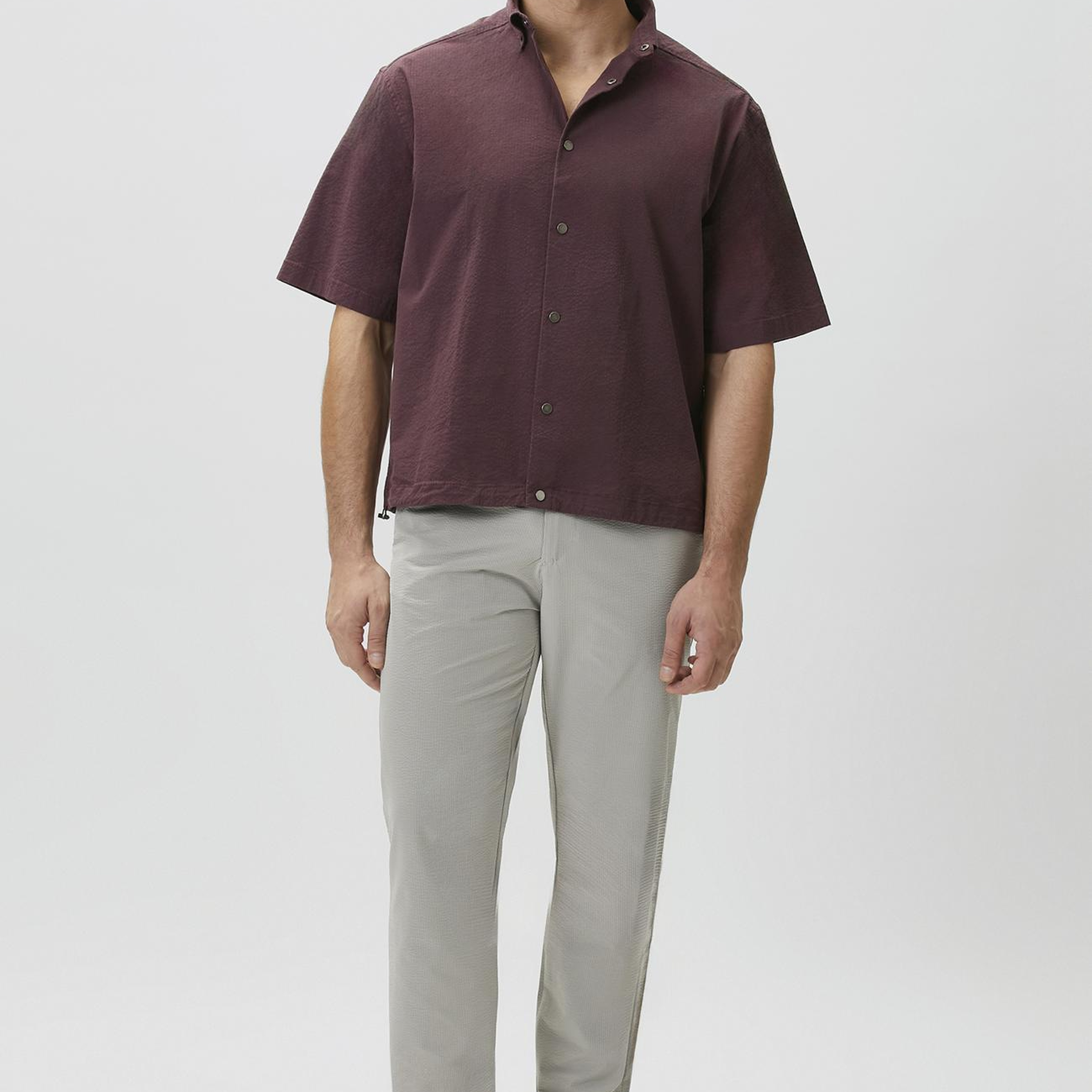 Network Erkek Jogger Fit Beli Lastikli Çizgili Gofreli Pantolon