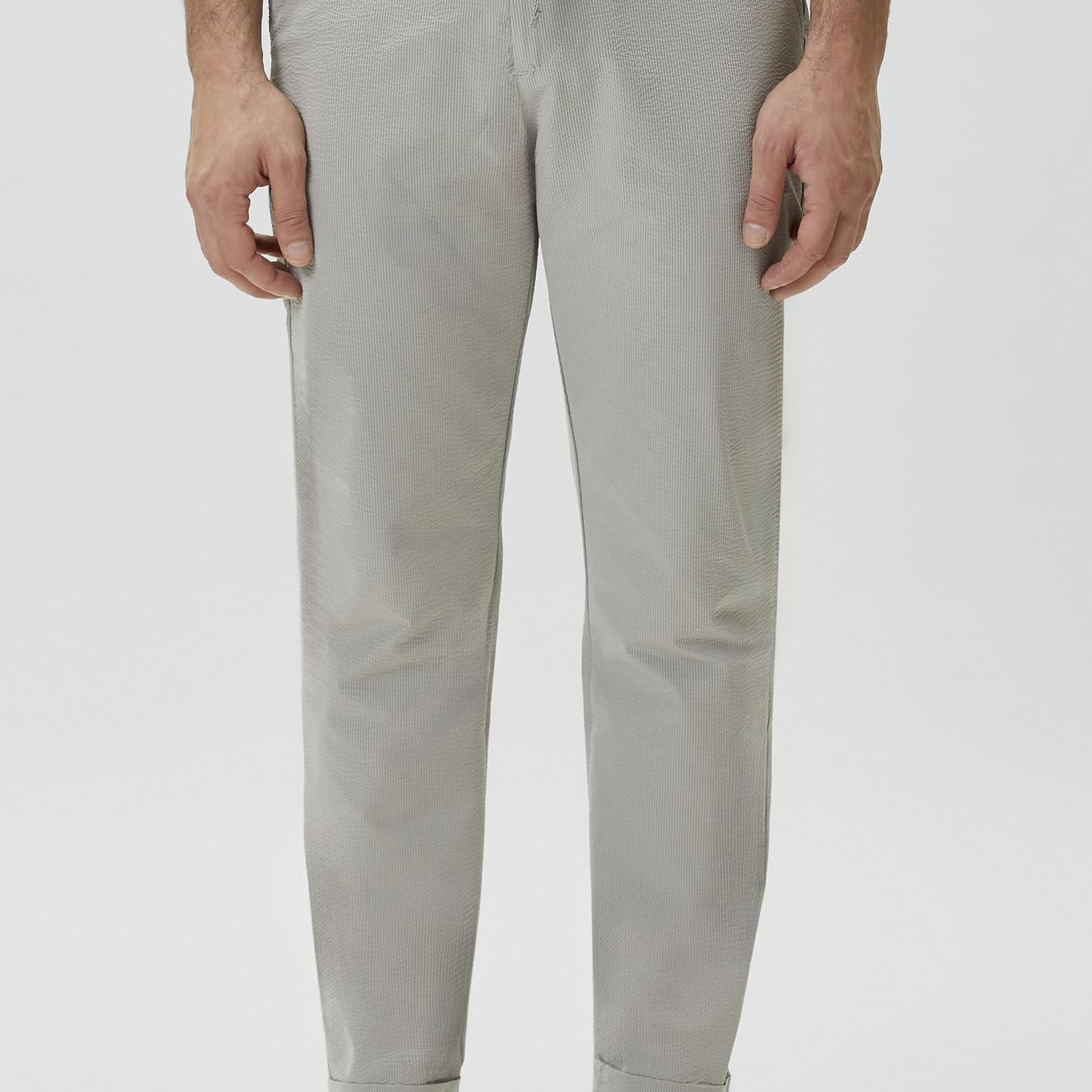 Network Erkek Jogger Fit Beli Lastikli Çizgili Gofreli Pantolon