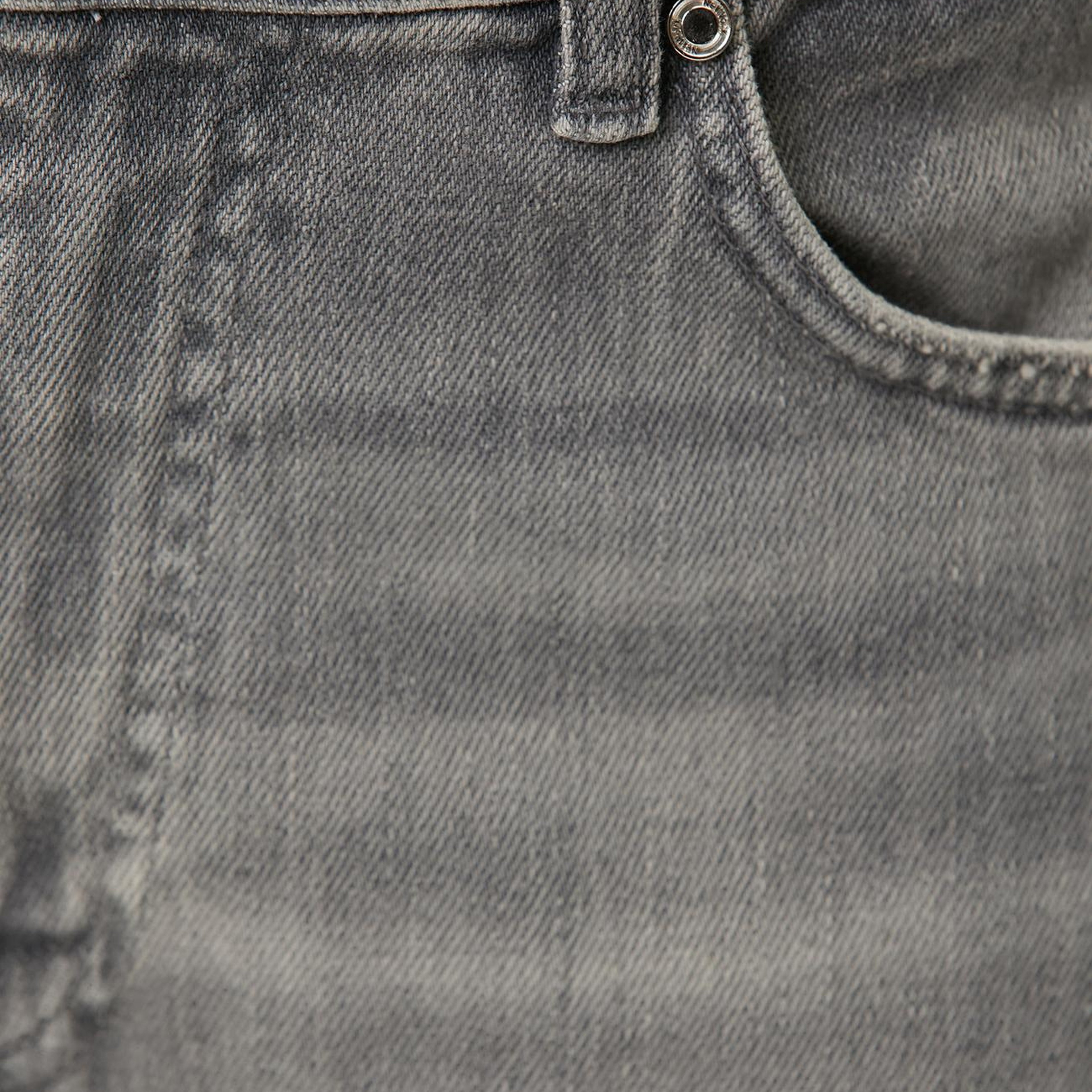 Network Kadın Koyu Gri Wide Leg Denim Pantolon