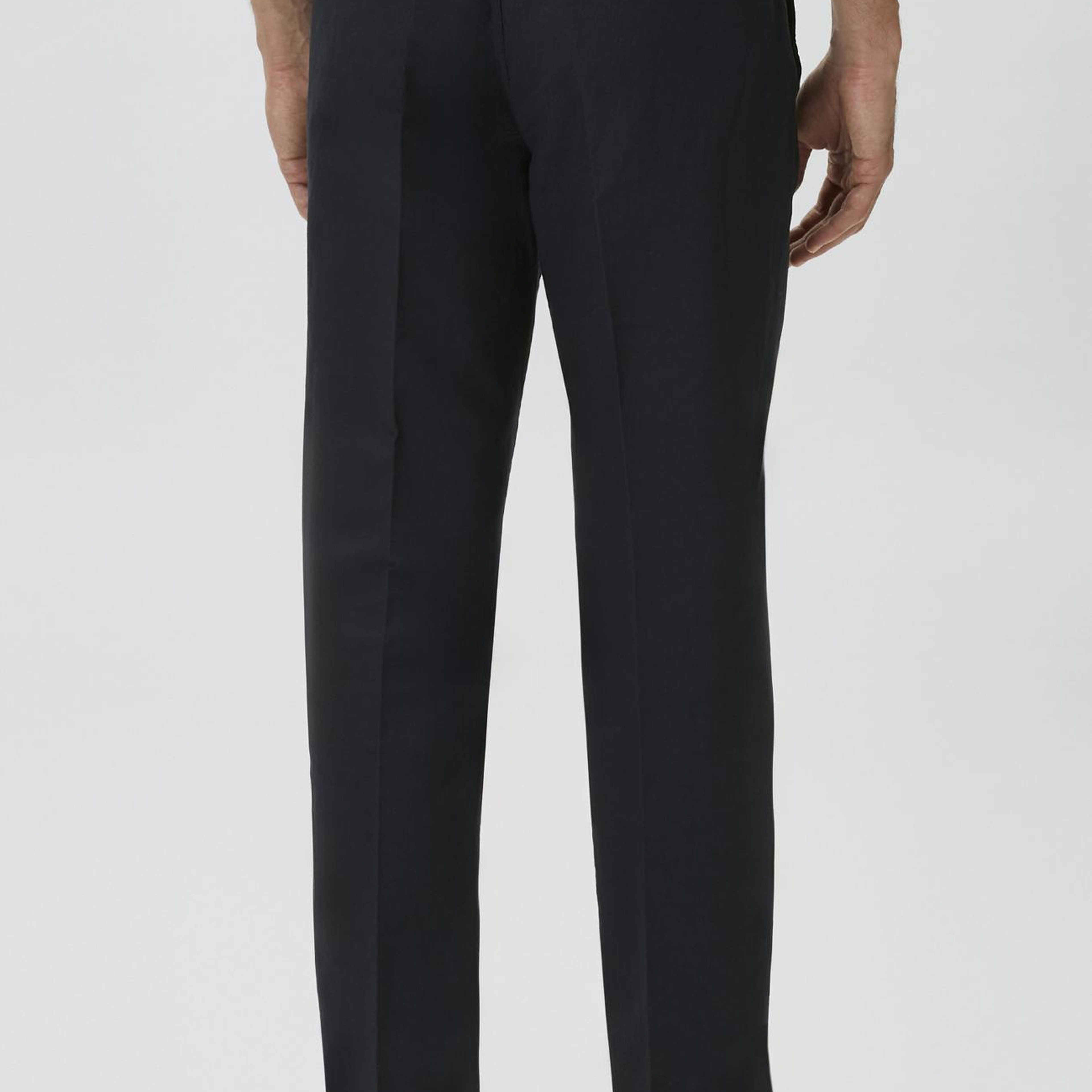 Network Erkek Lacivert Pileli Chino Casual Pantolon