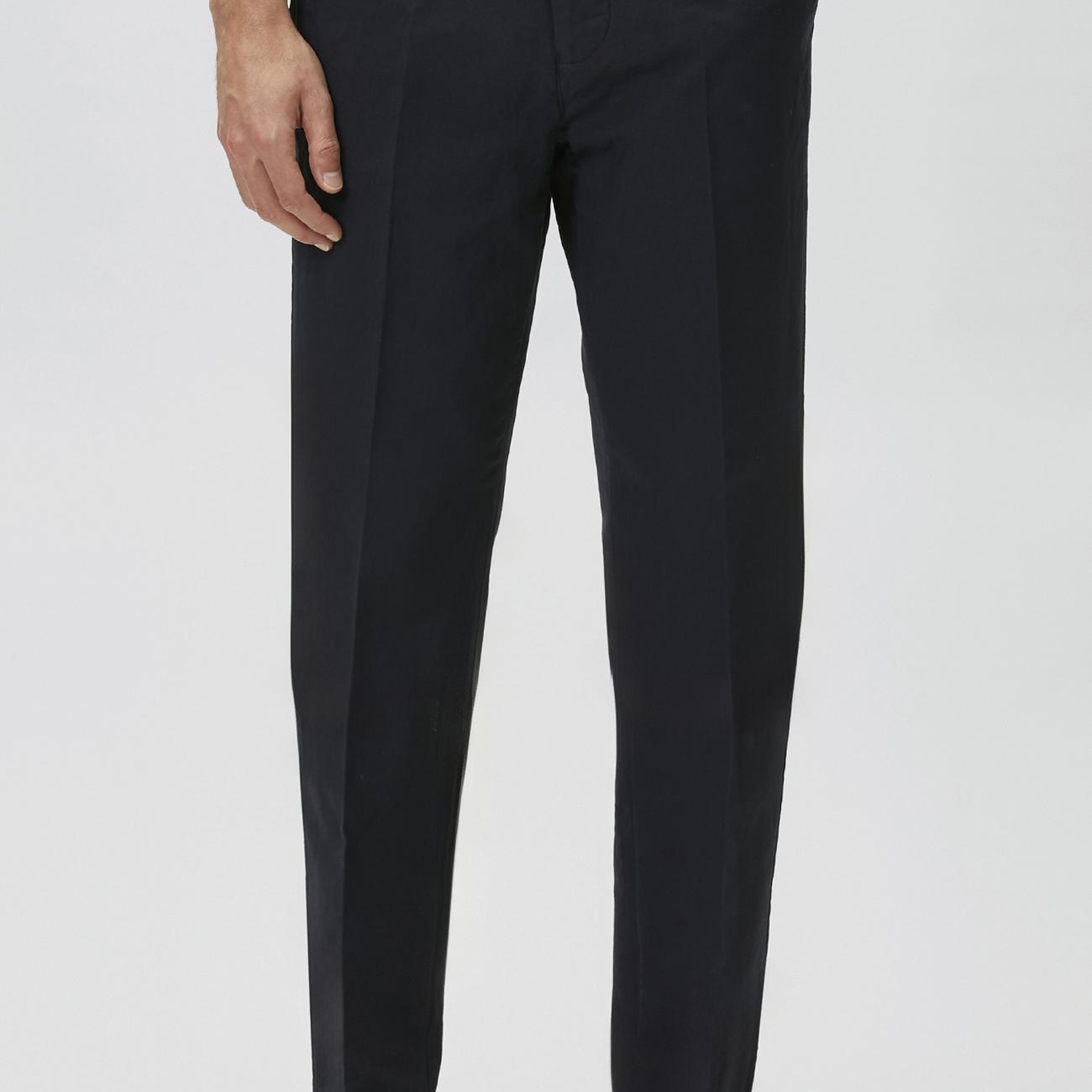 Network Erkek Lacivert Pileli Chino Casual Pantolon