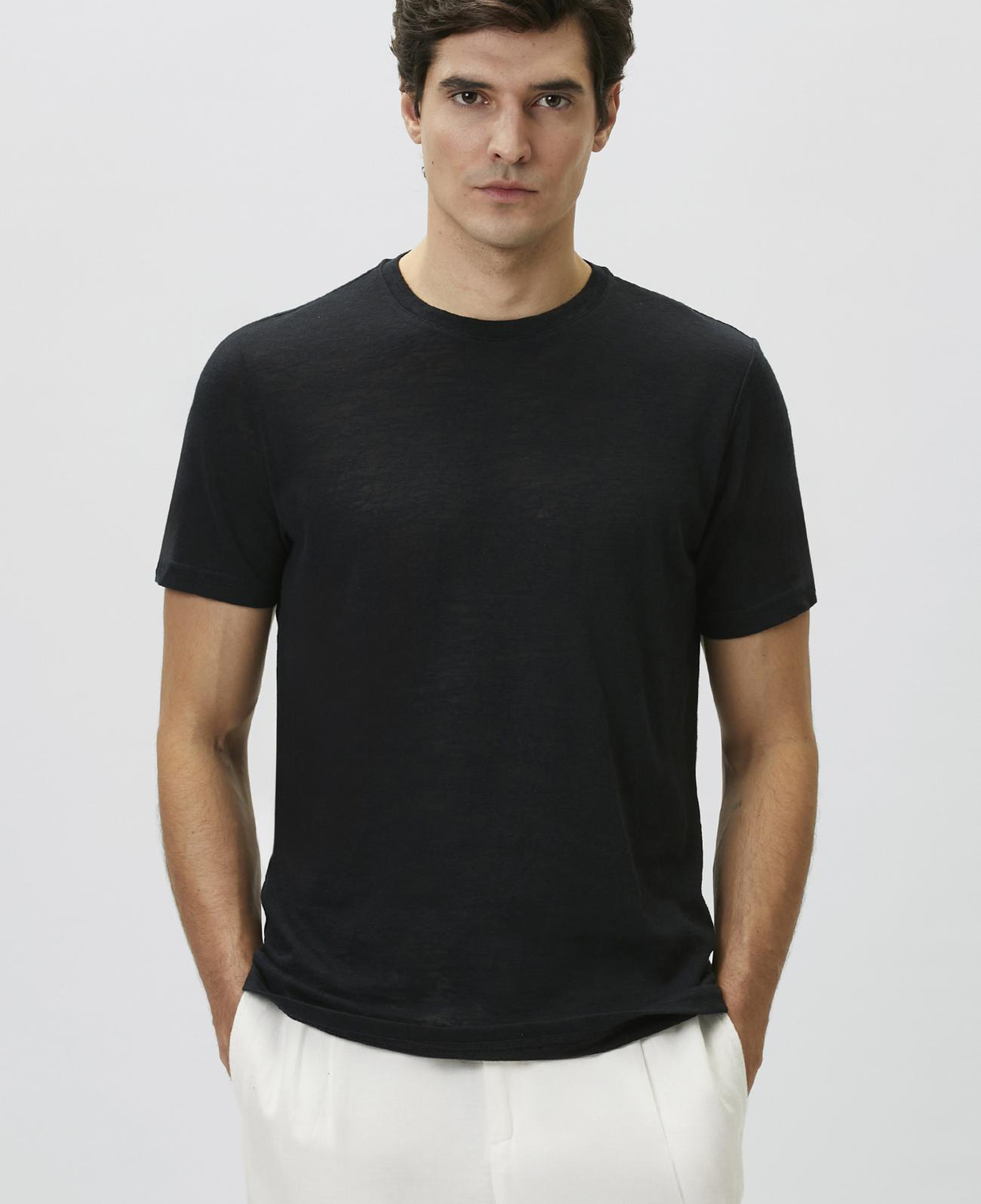 Network Erkek Lacivert Basic T-shirt