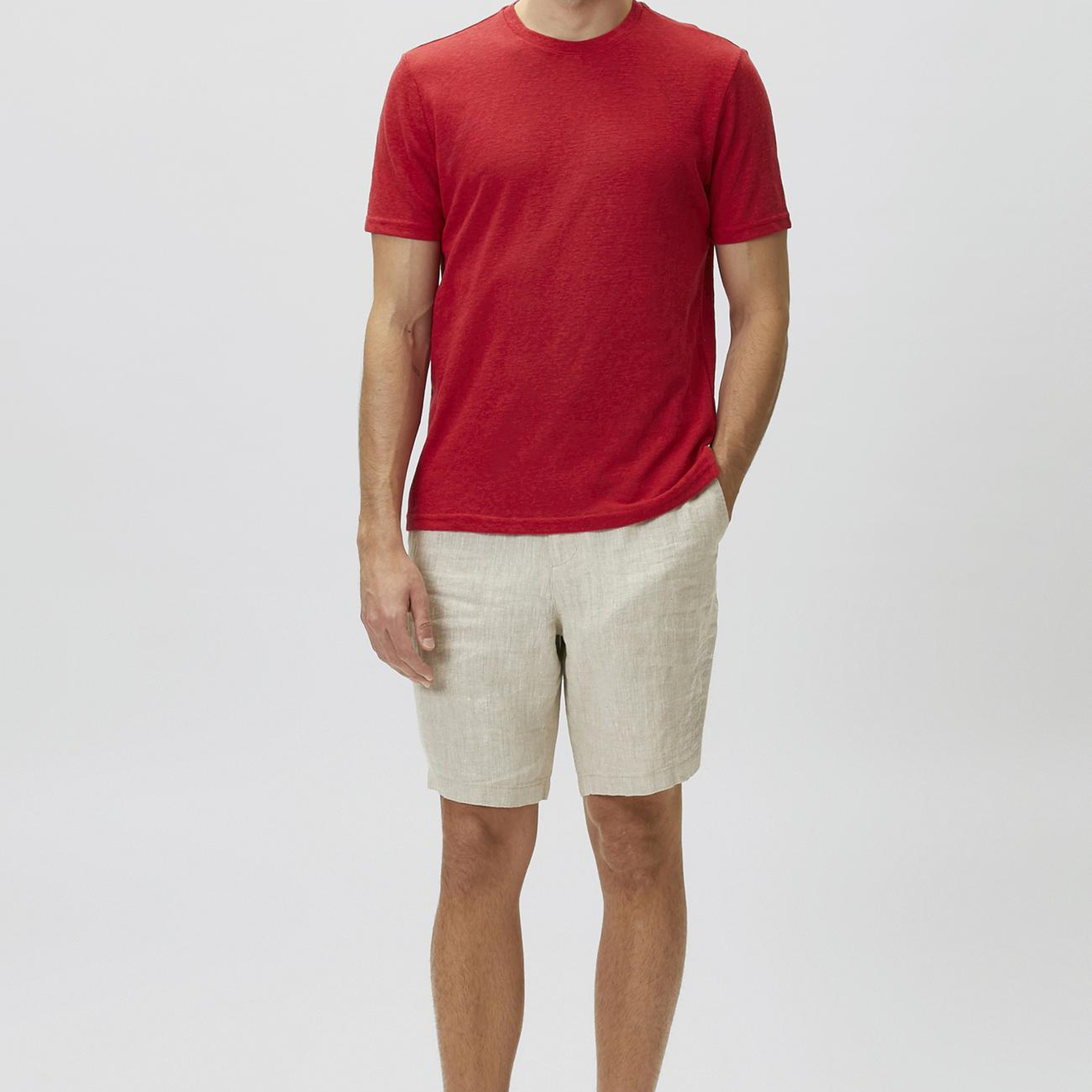 Network Erkek Kırmızı Basic T-shirt