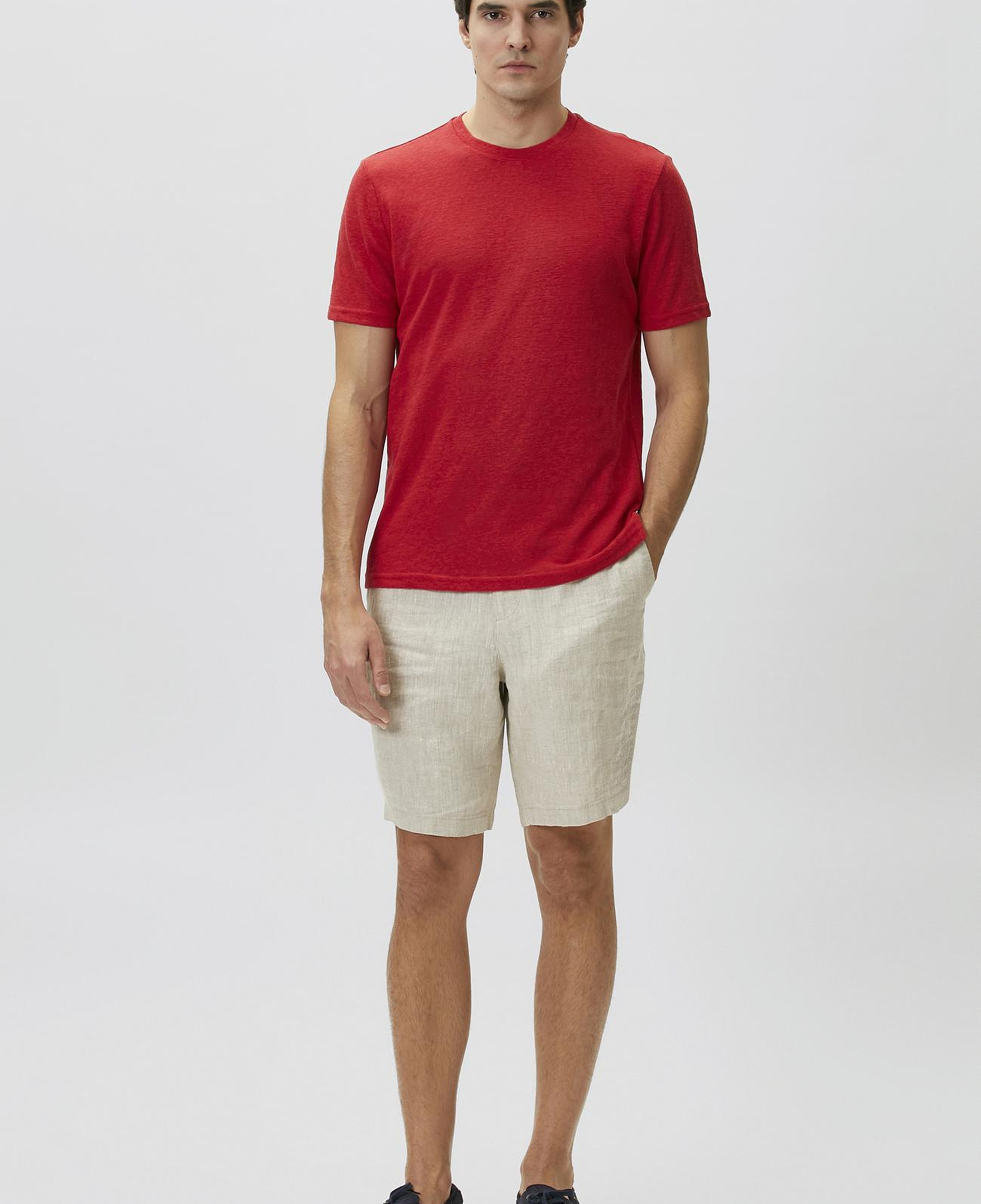 Network Erkek Kırmızı Basic T-shirt