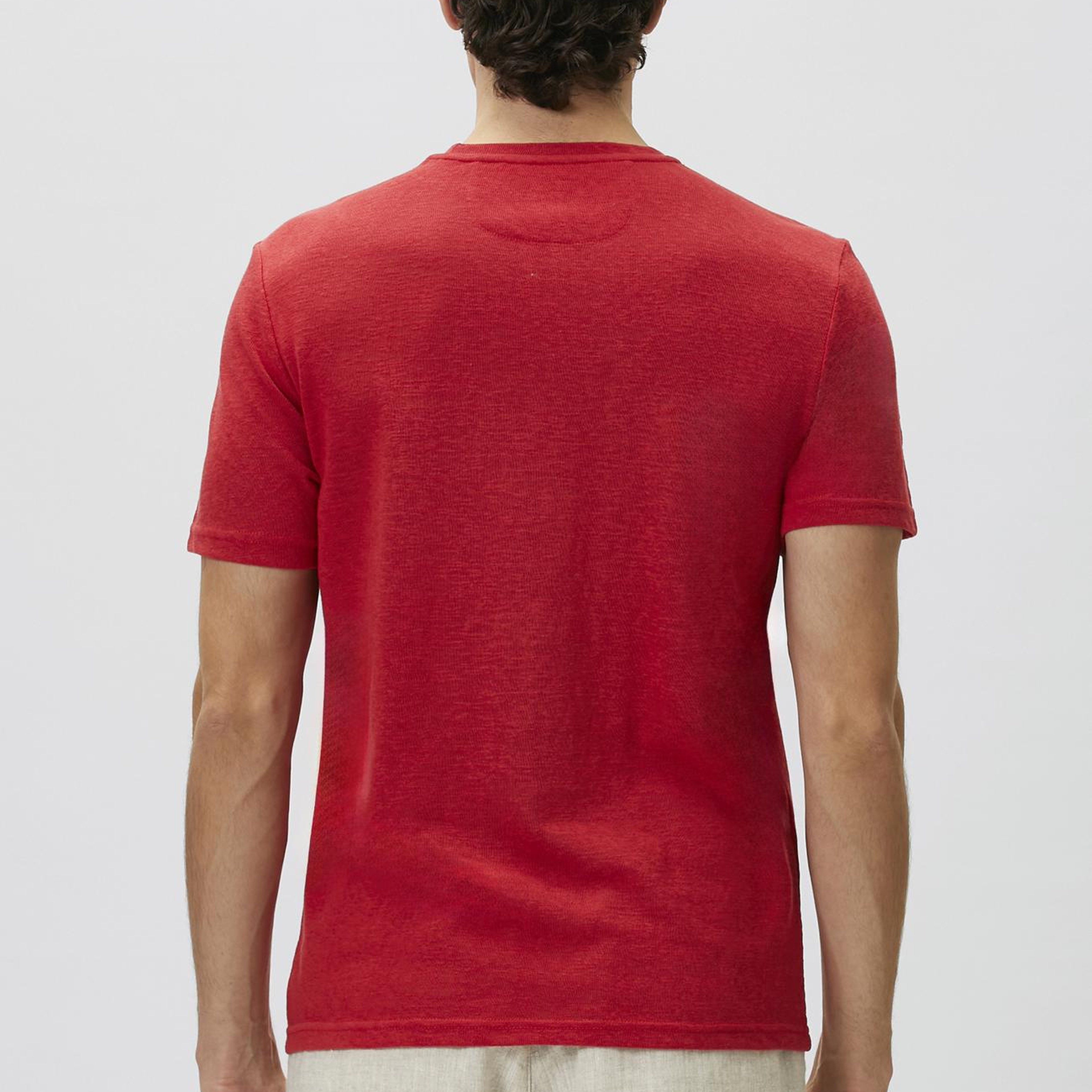 Network Erkek Kırmızı Basic T-shirt
