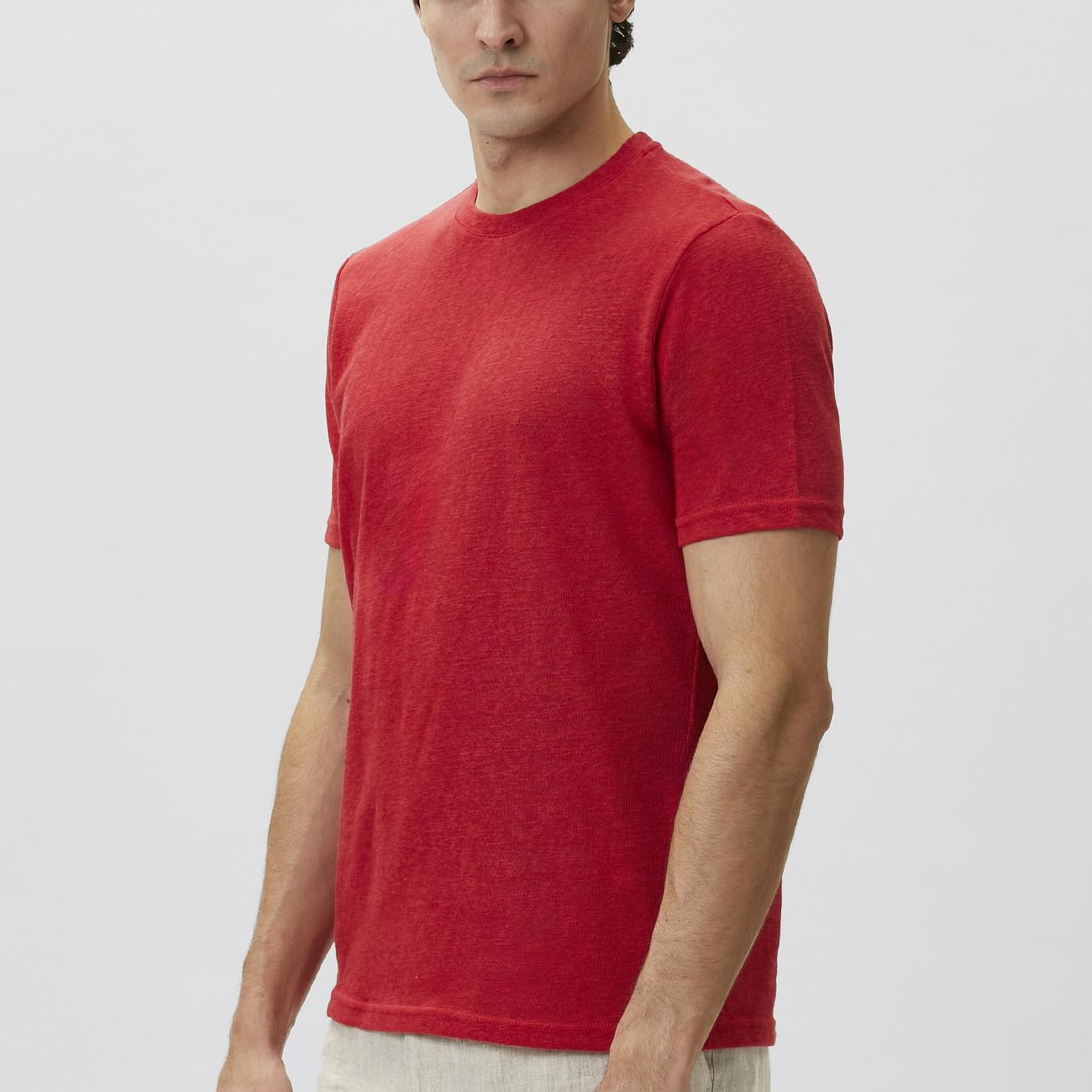 Network Erkek Kırmızı Basic T-shirt
