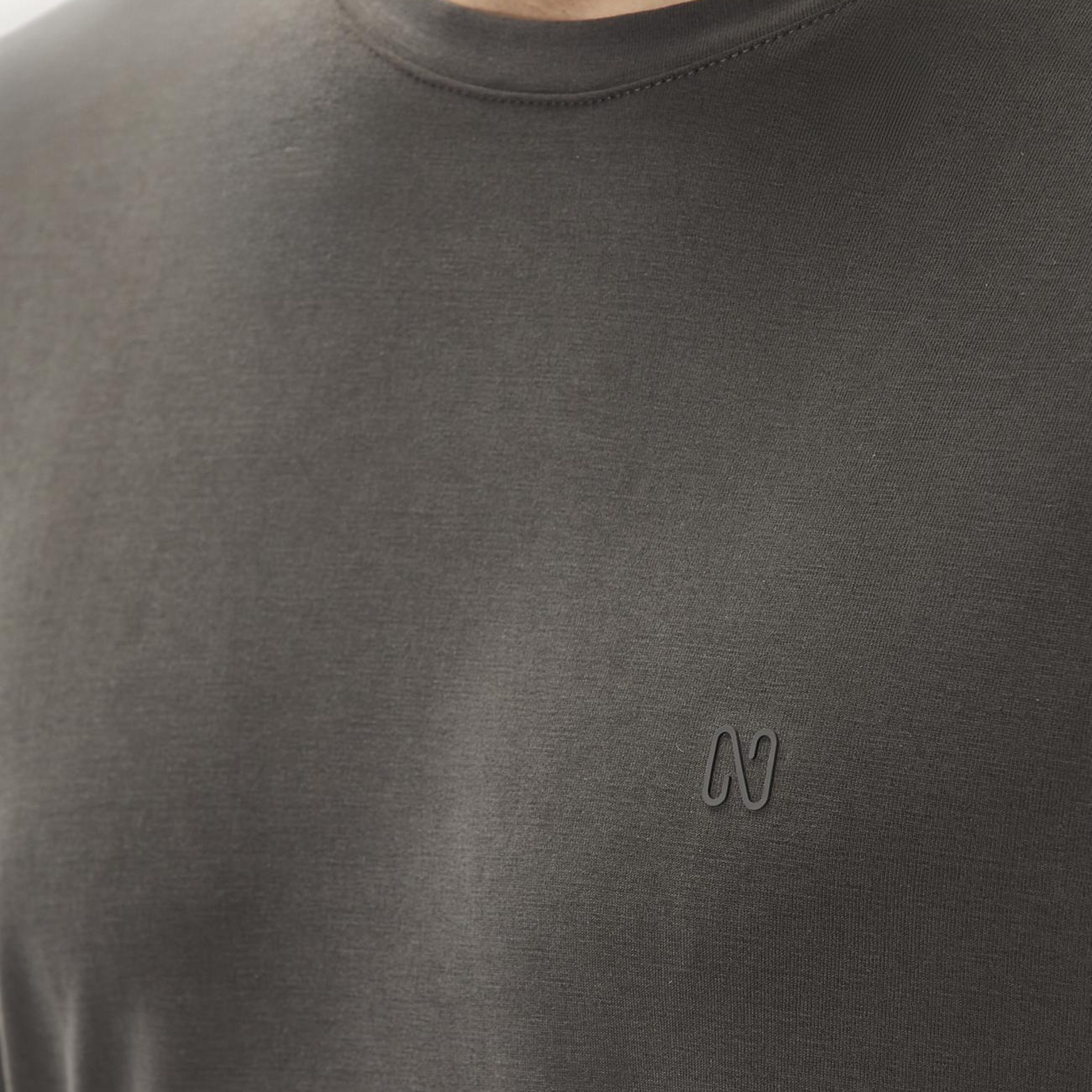 Network Erkek Kahverengi Modal T-shirt
