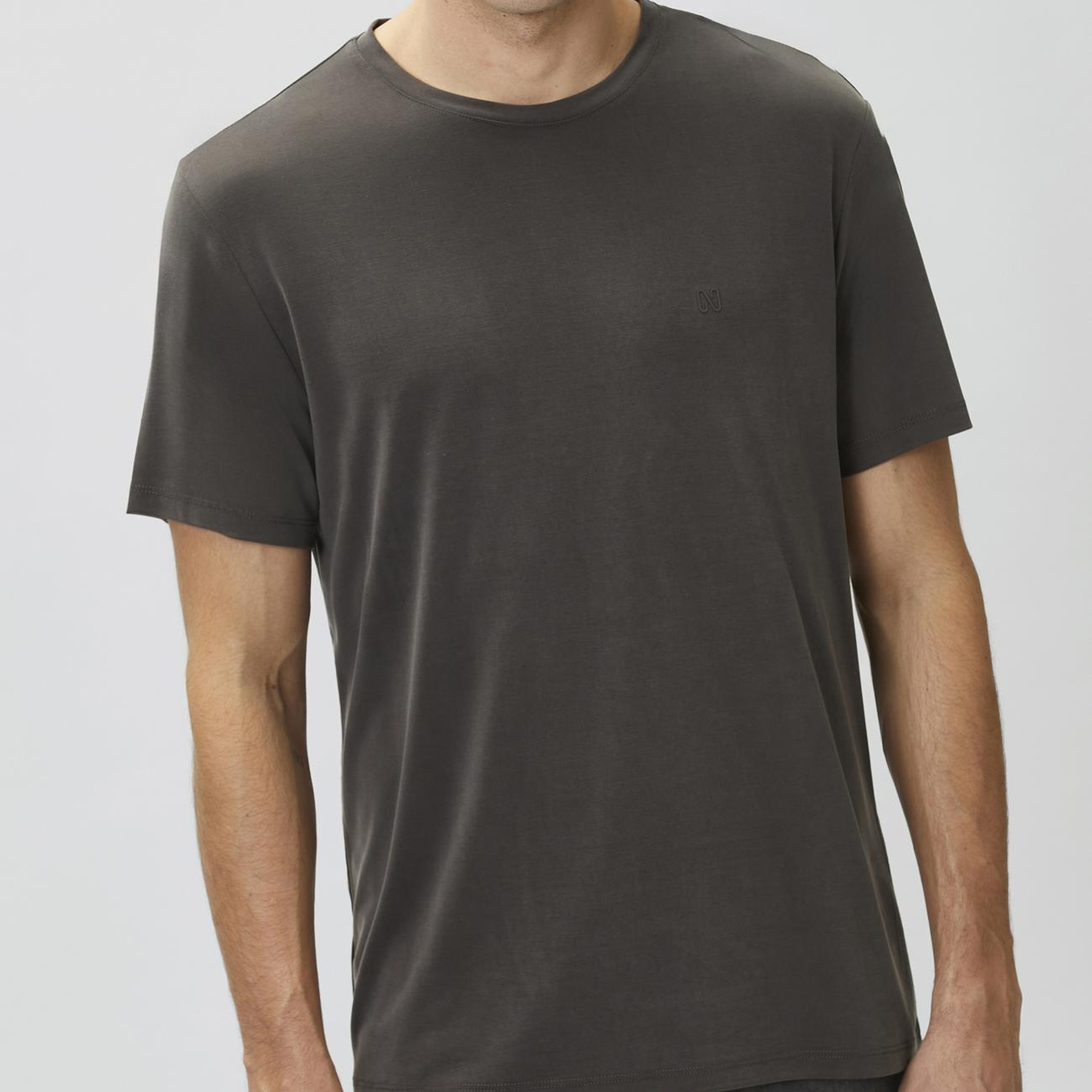 Network Erkek Kahverengi Modal T-shirt