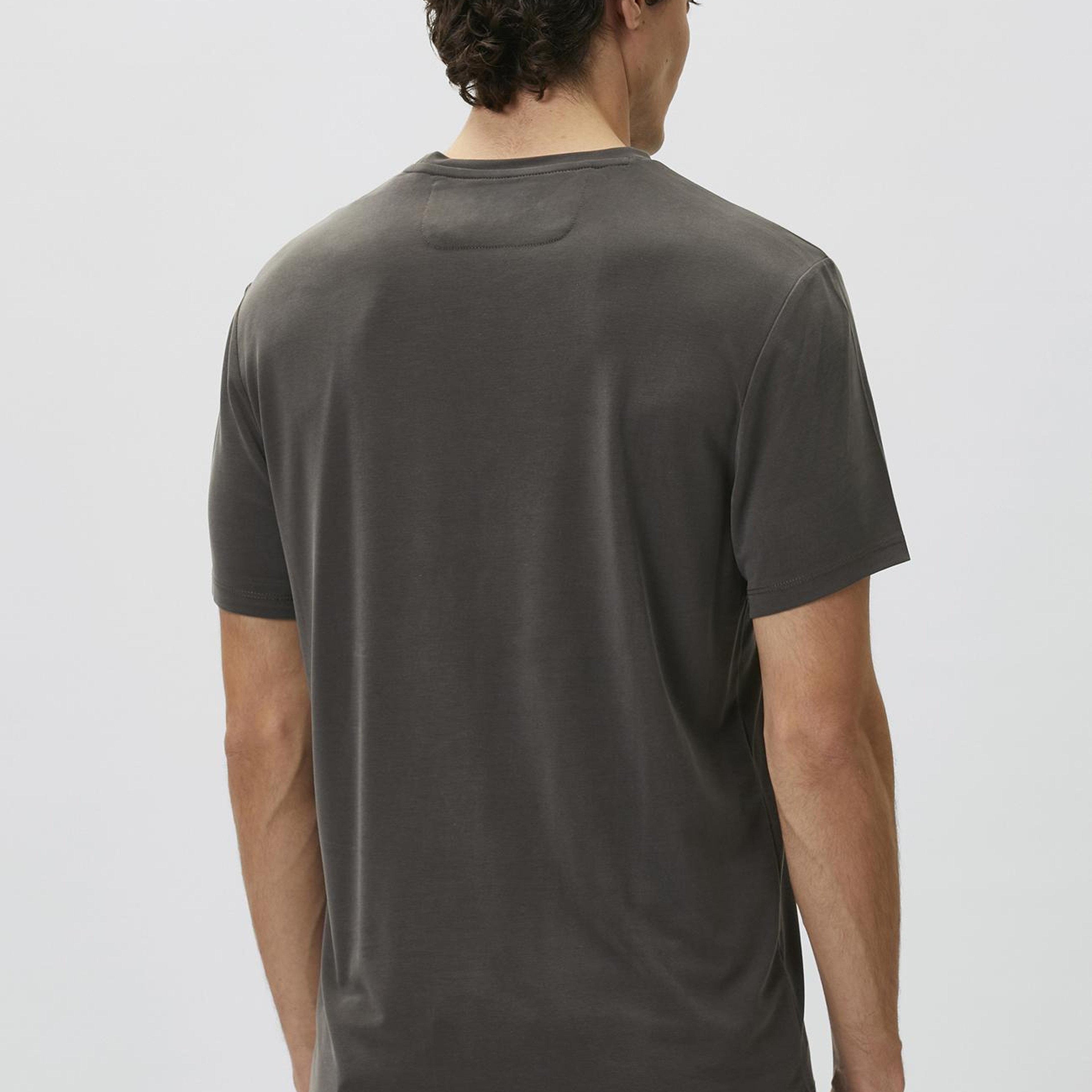 Network Erkek Kahverengi Modal T-shirt