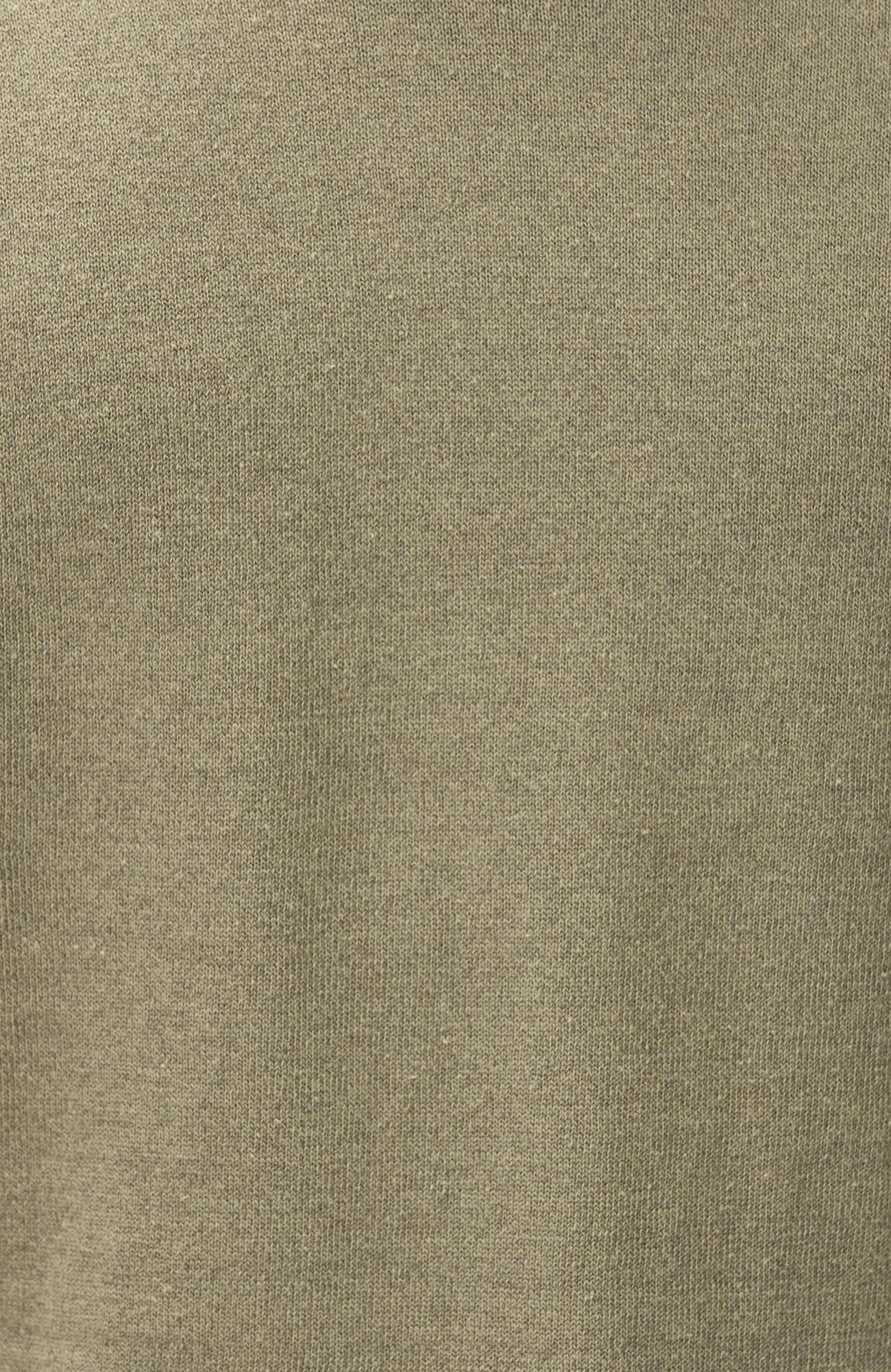 Network Erkek Slim Fit Açık Haki Keten Karışımlı Kazak