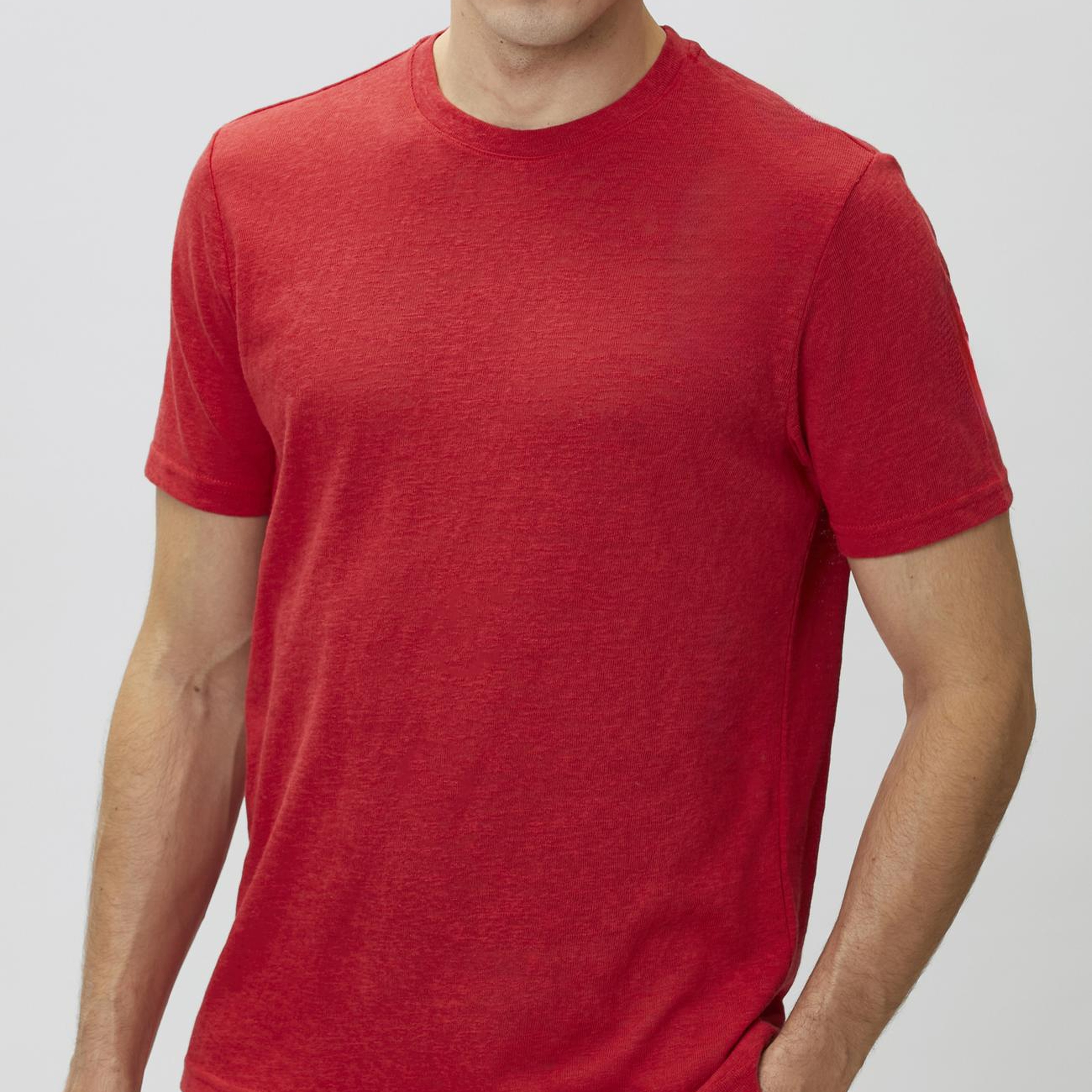 Network Erkek Kırmızı Basic T-shirt