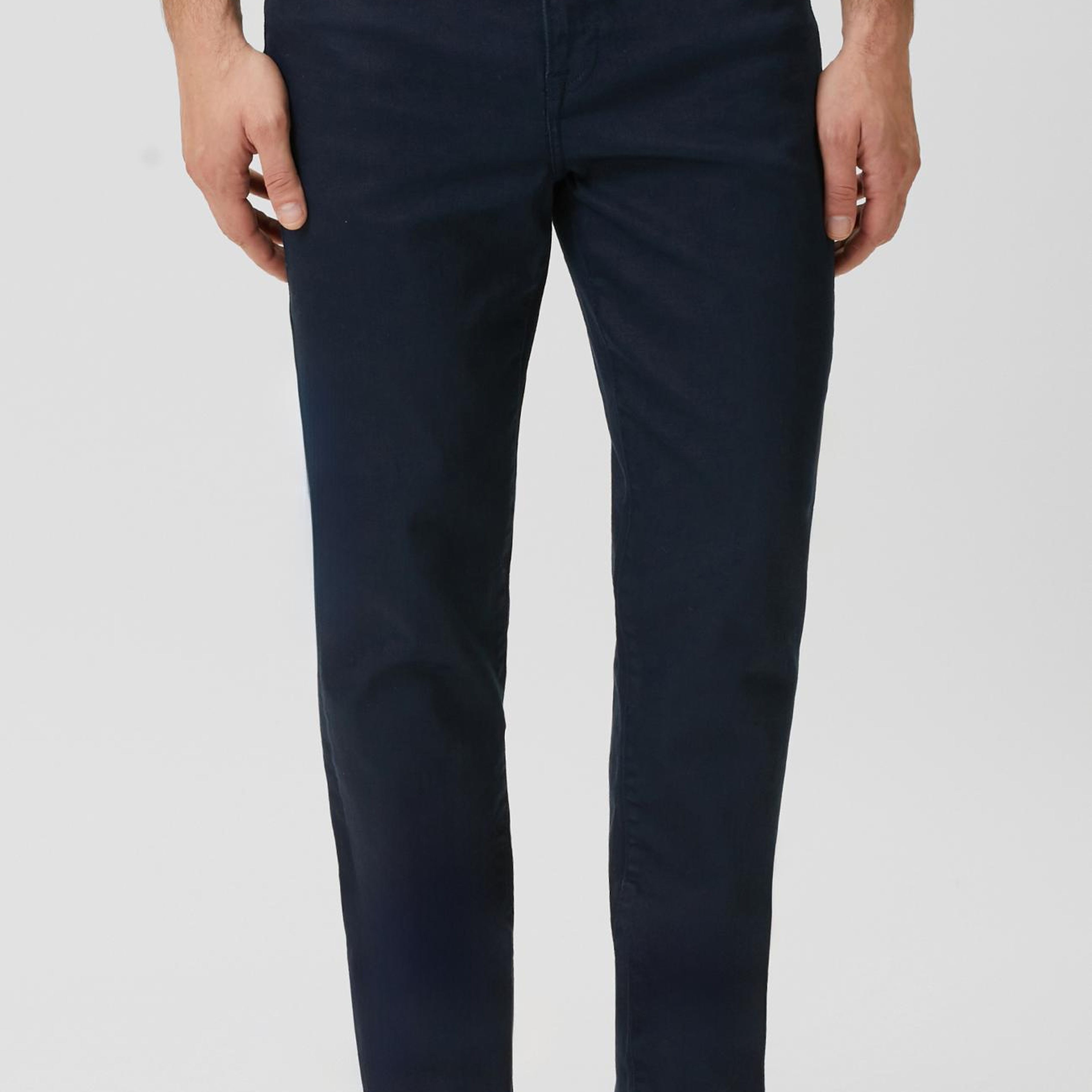 Network Erkek Lacivert Kaplamalı Denim Pantolon