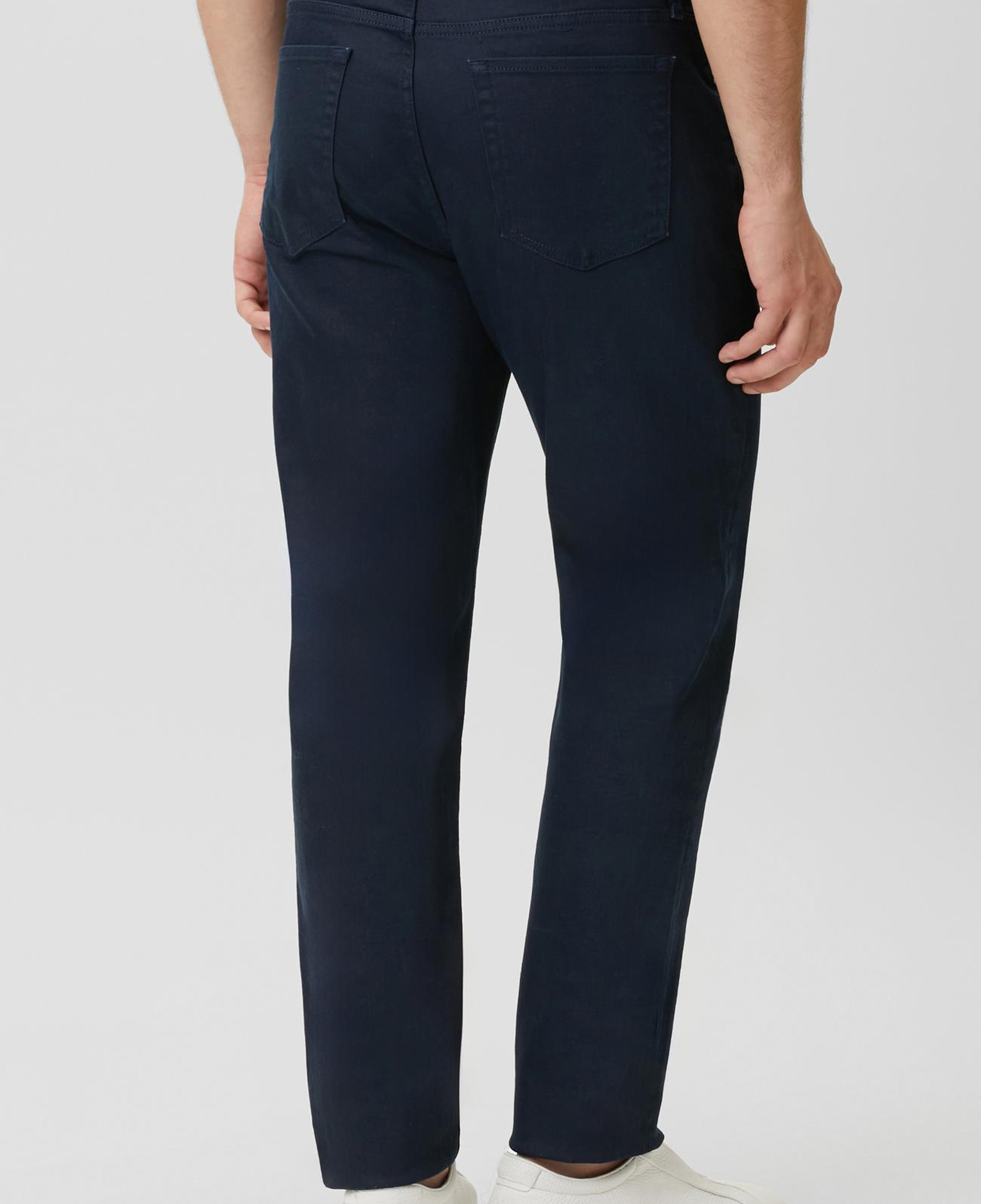 Network Erkek Lacivert Kaplamalı Denim Pantolon