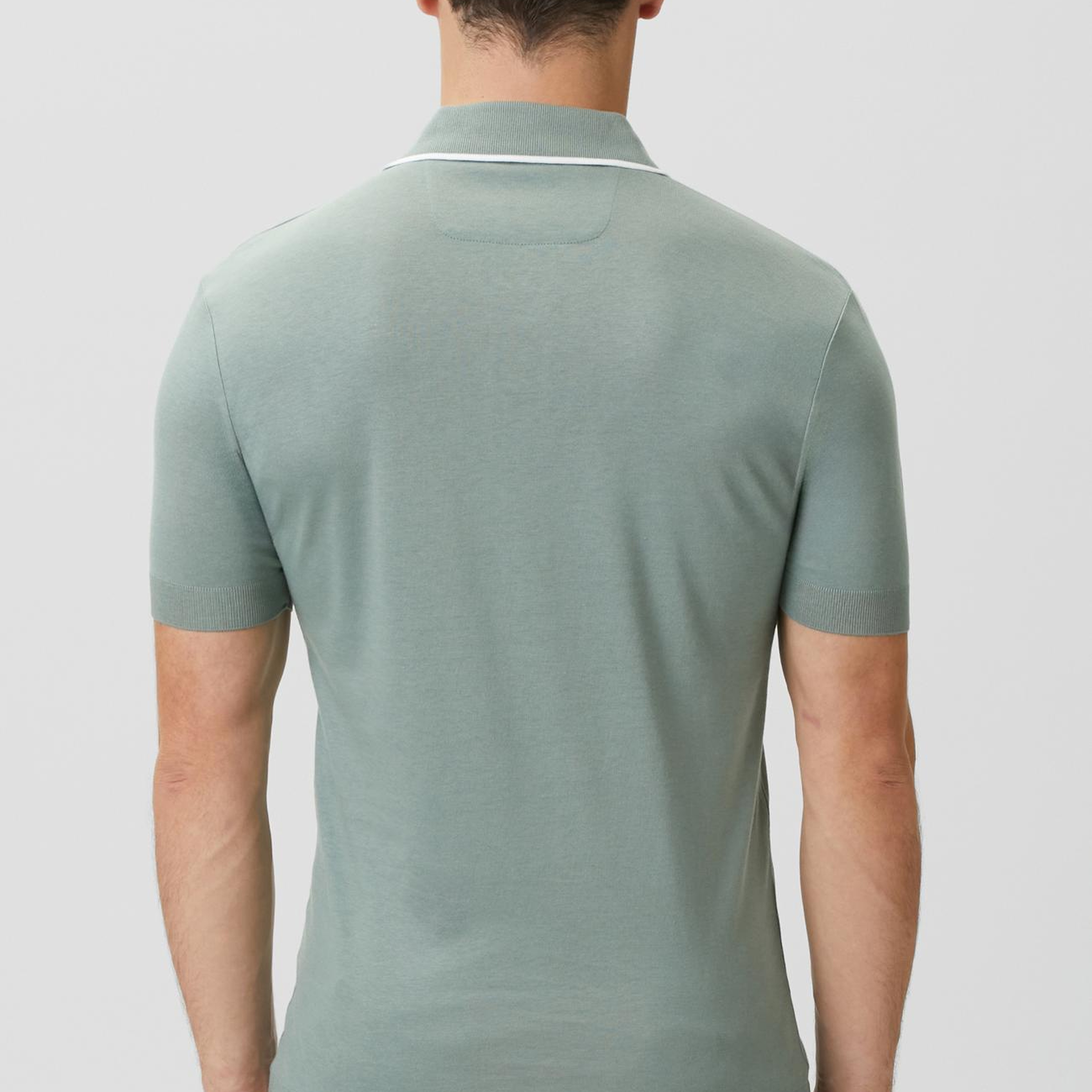 Network Erkek Mint Polo Yaka Düğmeli T-shirt