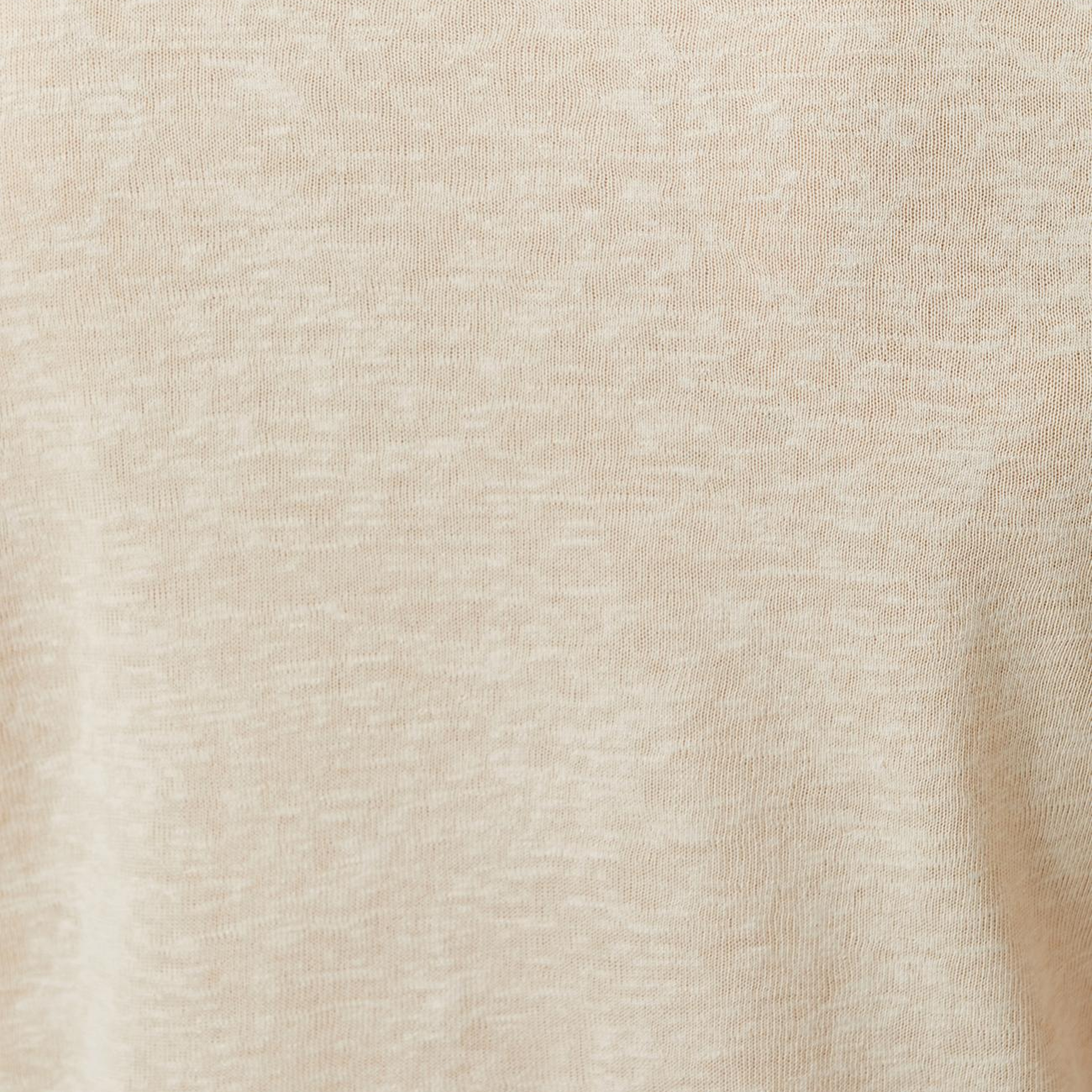 Network Erkek Bej Basic T-shirt