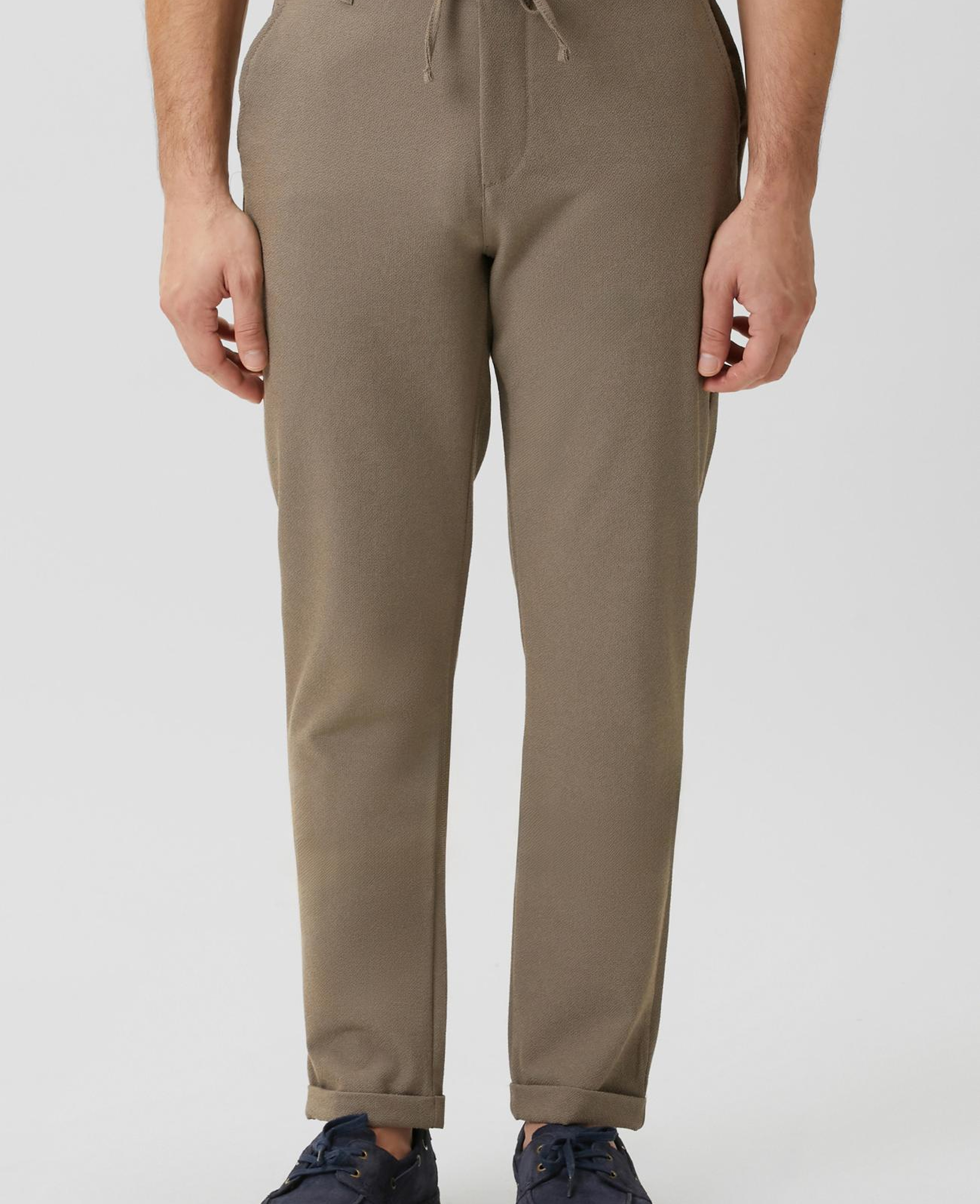 Network Erkek Vizon Jogger Gofre Desen Dokuma Pantolon