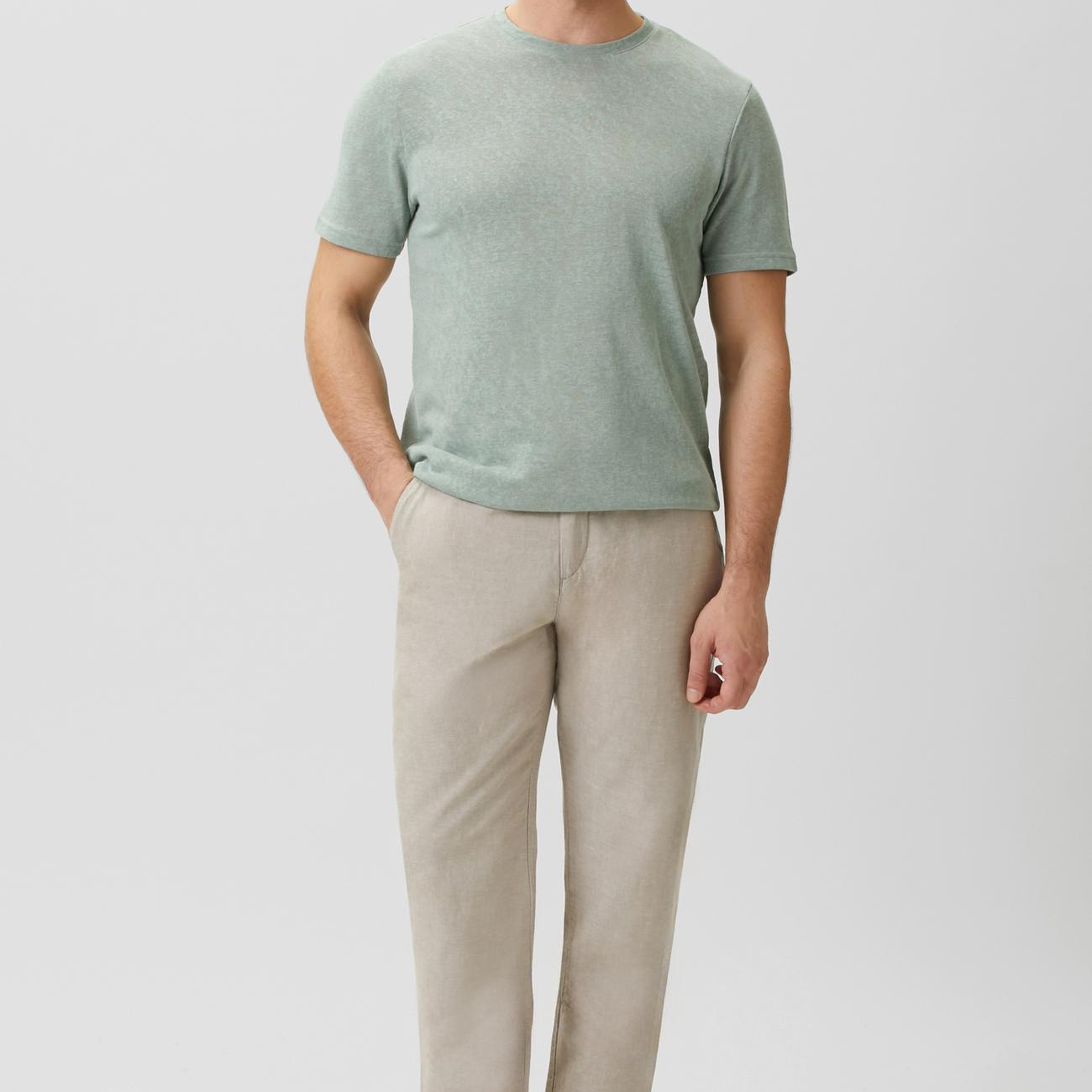 Network Erkek Mint Basic T-shirt