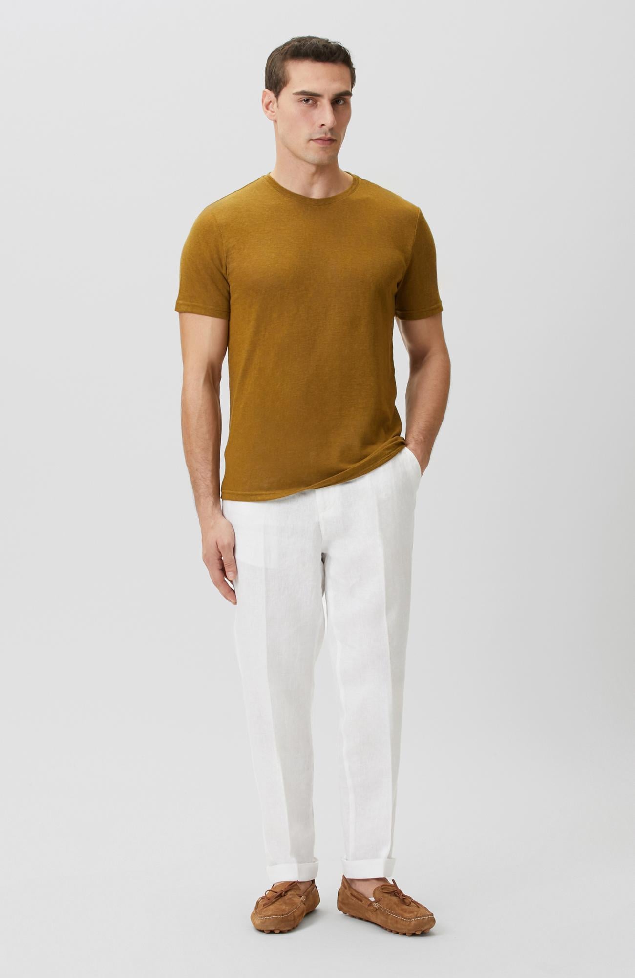 Network Erkek Yeşil Basic T-shirt