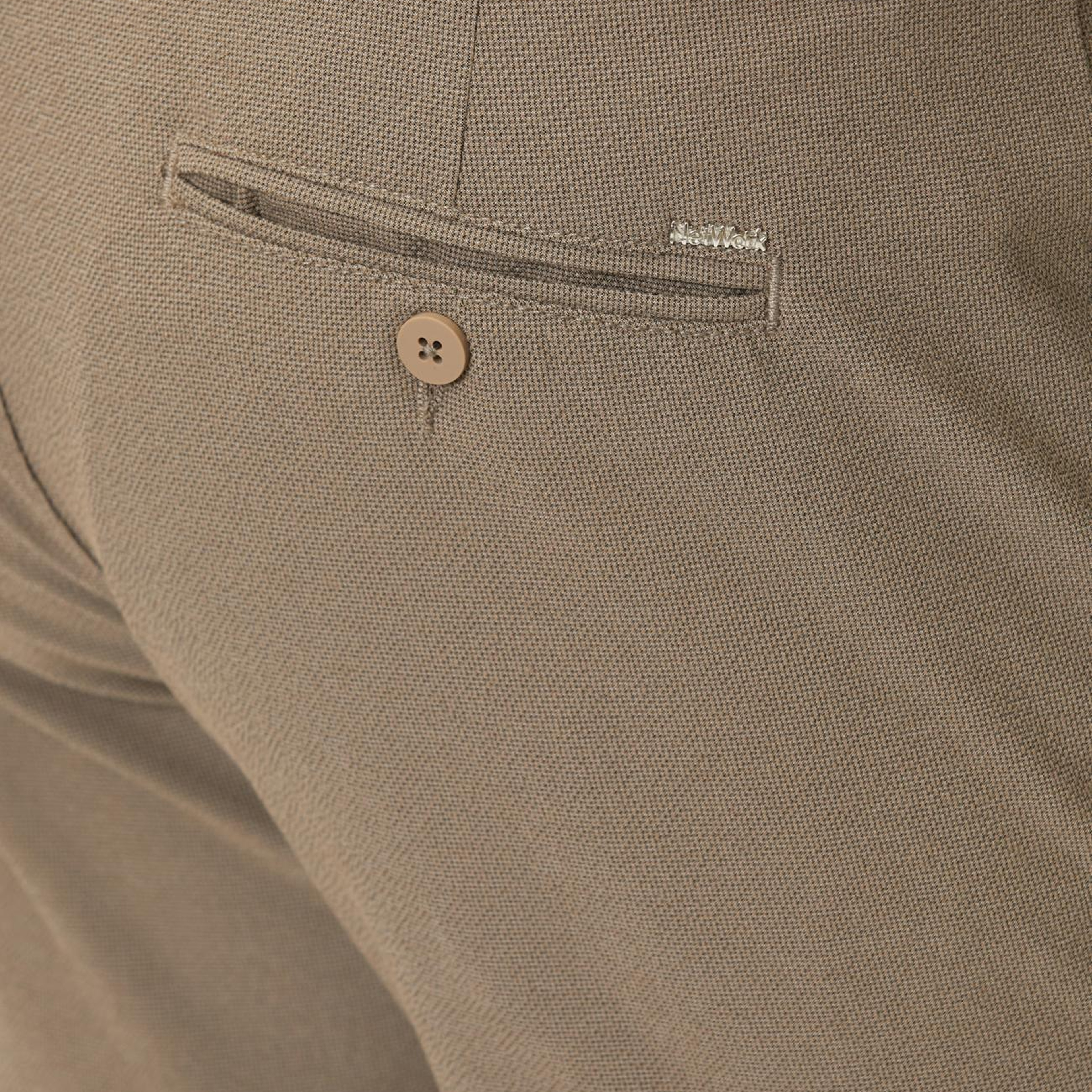 Network Erkek Vizon Jogger Gofre Desen Dokuma Pantolon