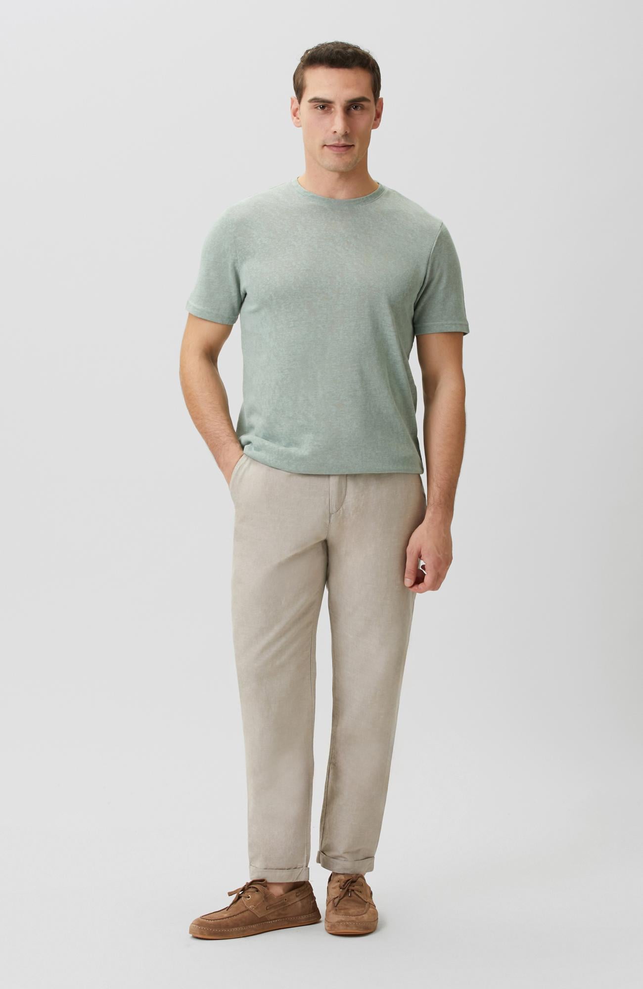 Network Erkek Mint Basic T-shirt