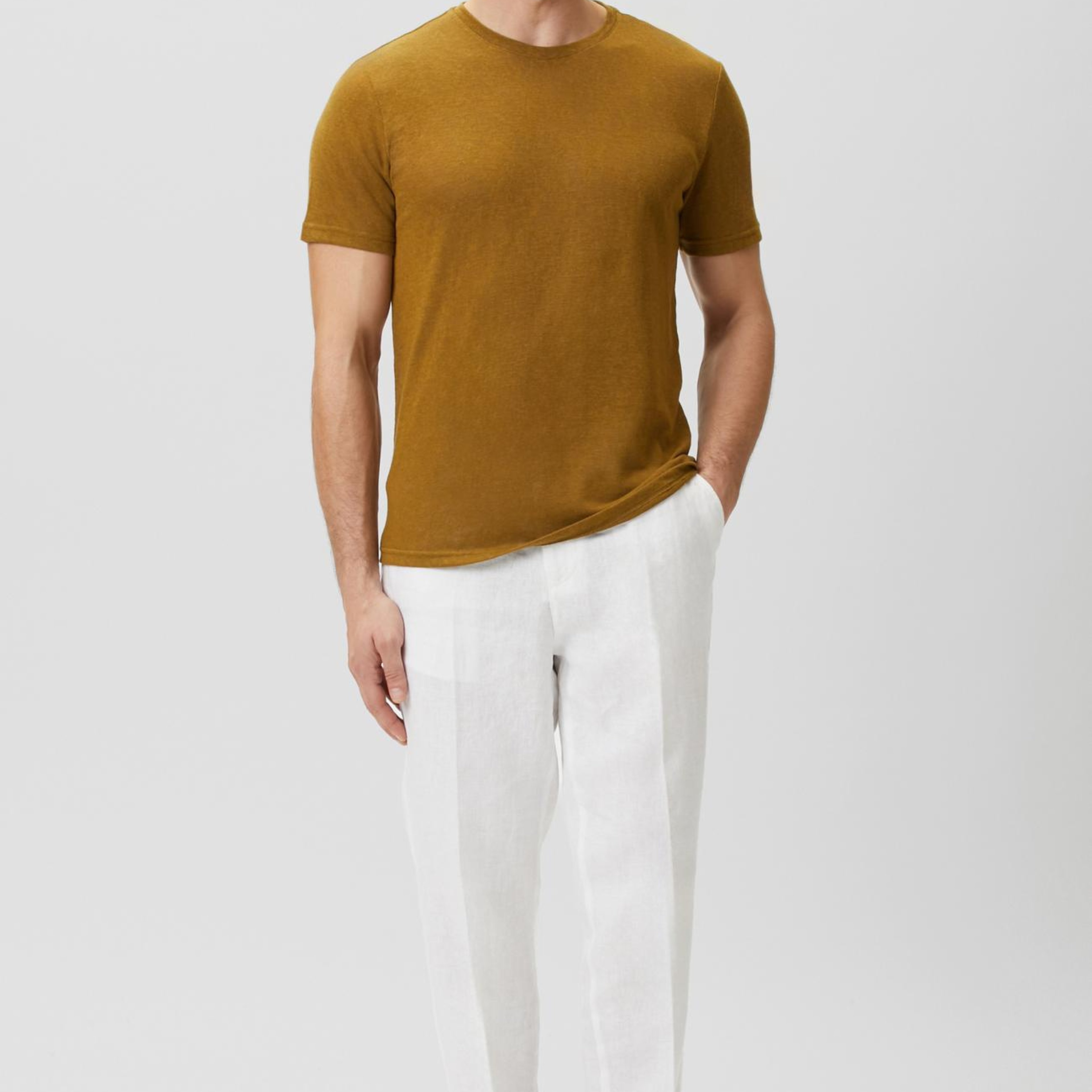 Network Erkek Yeşil Basic T-shirt
