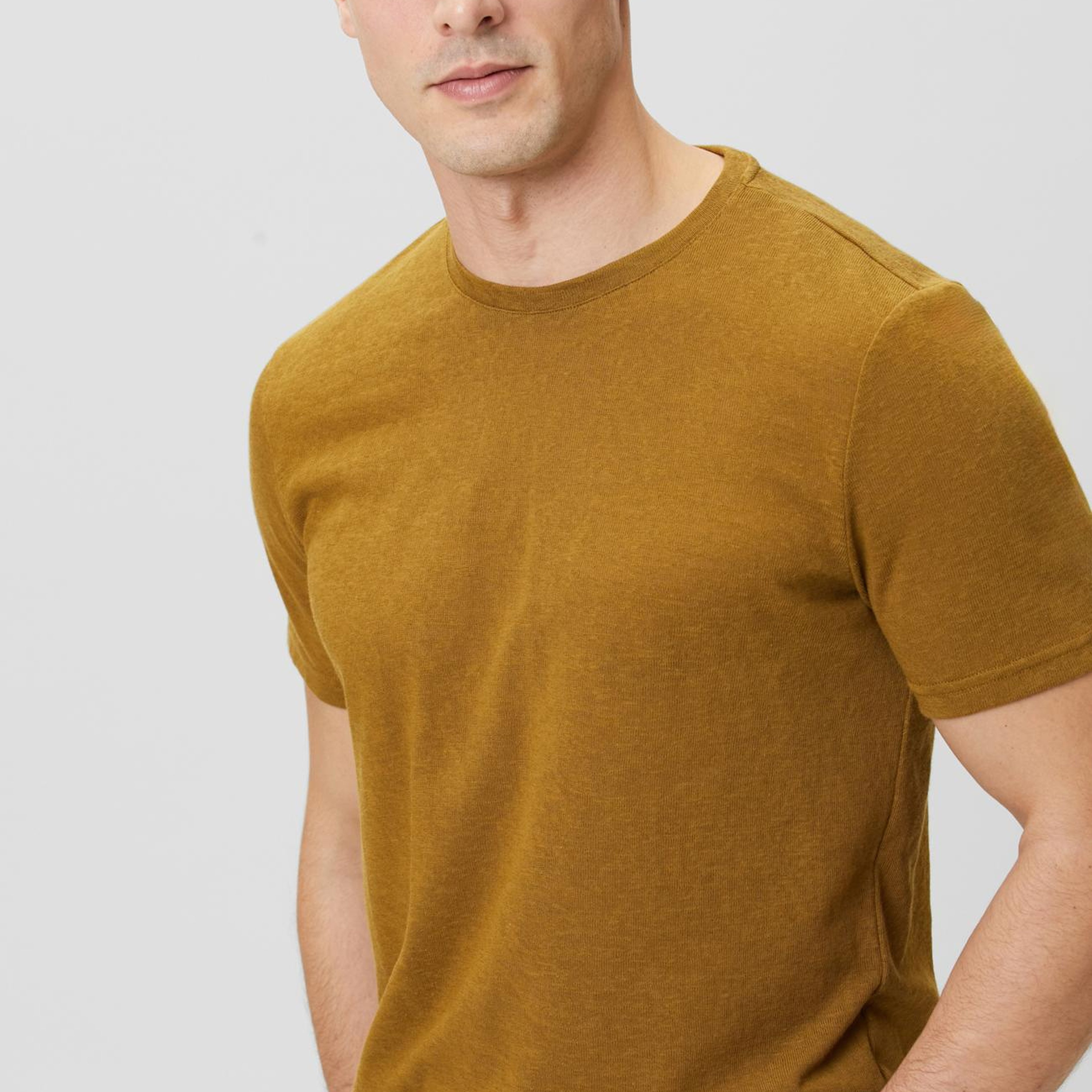 Network Erkek Yeşil Basic T-shirt