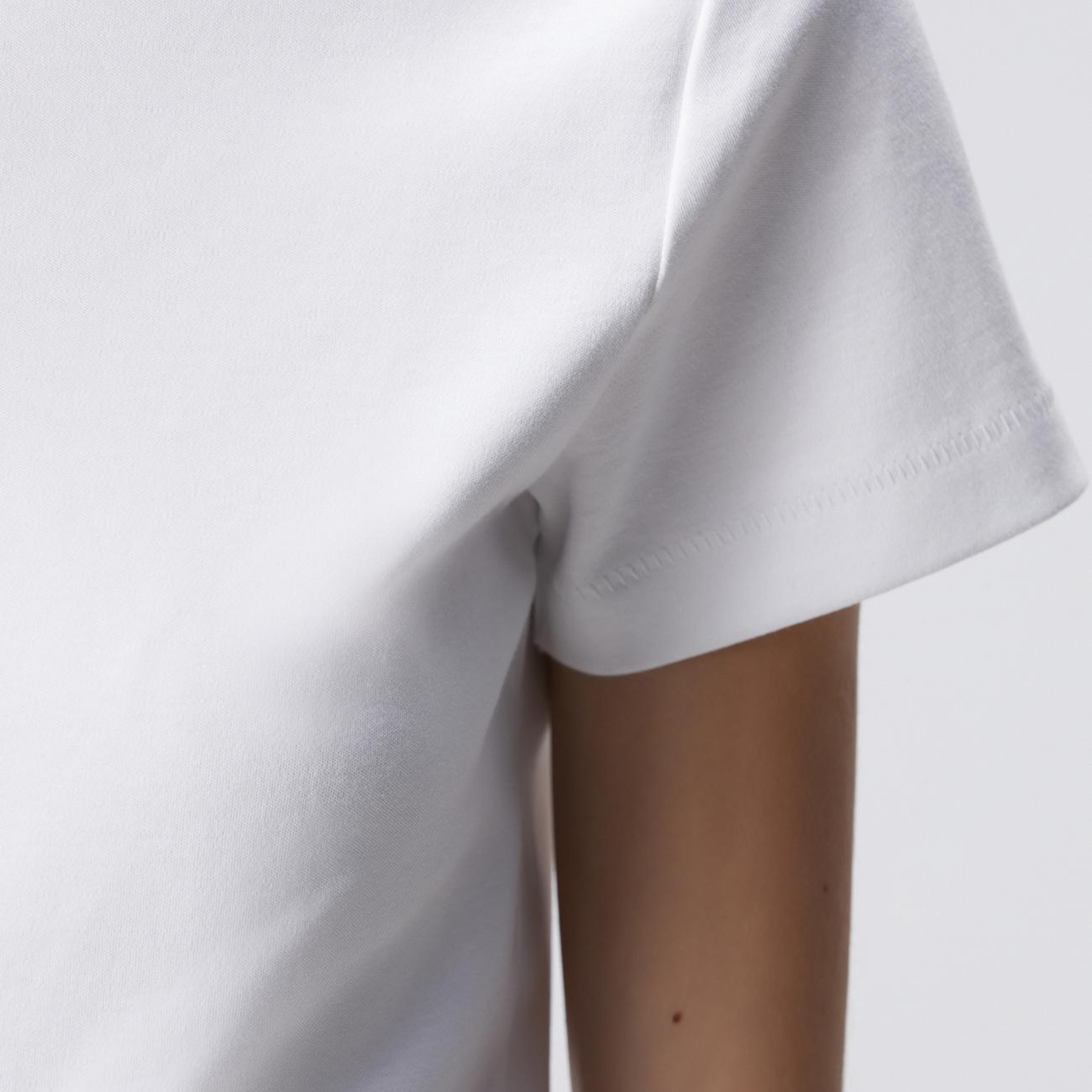 Network Kadın Kırık Beyaz Basic T-shirt