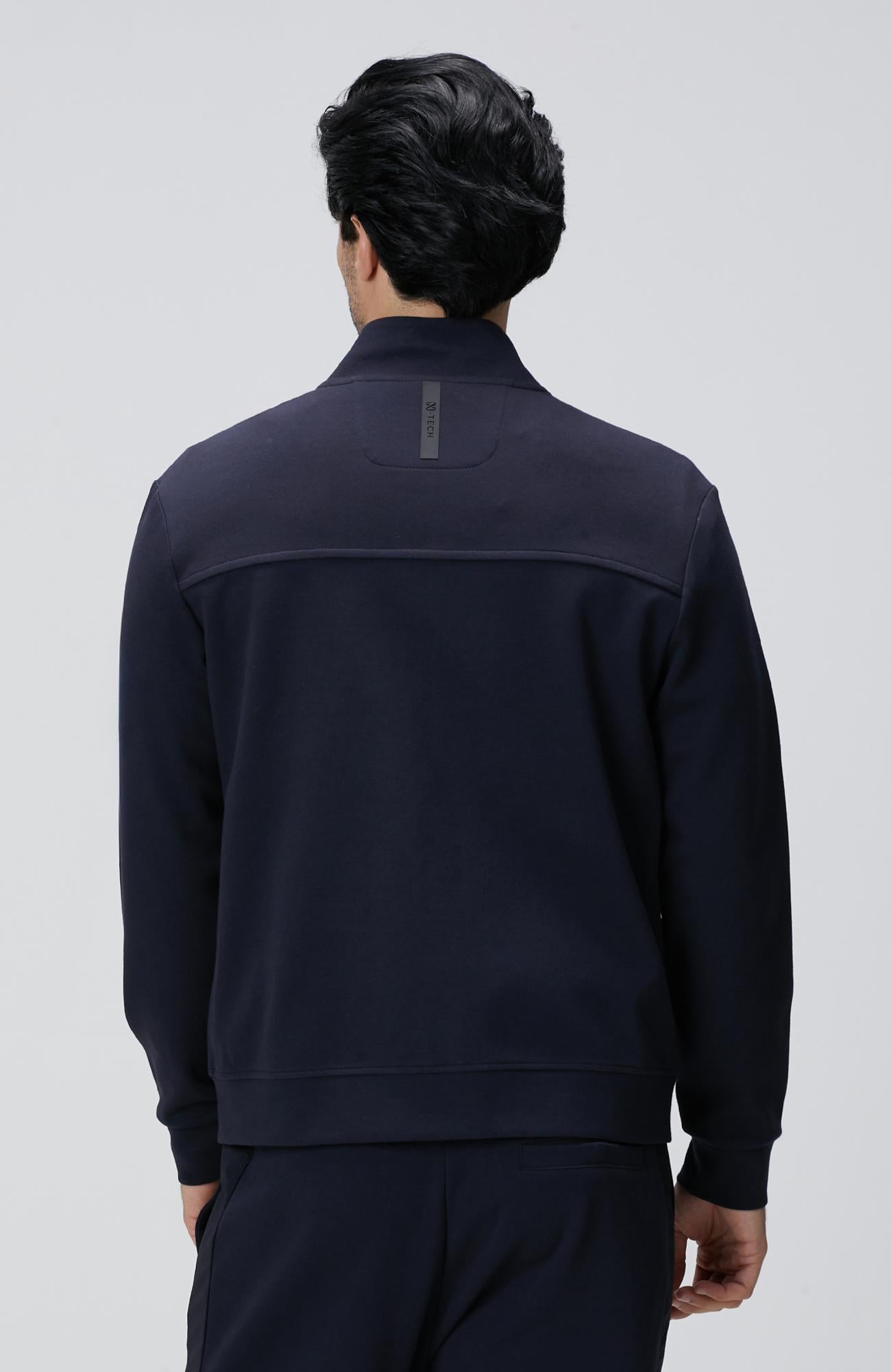 Network Erkek N-Tech Lacivert Scuba Sweatshirt