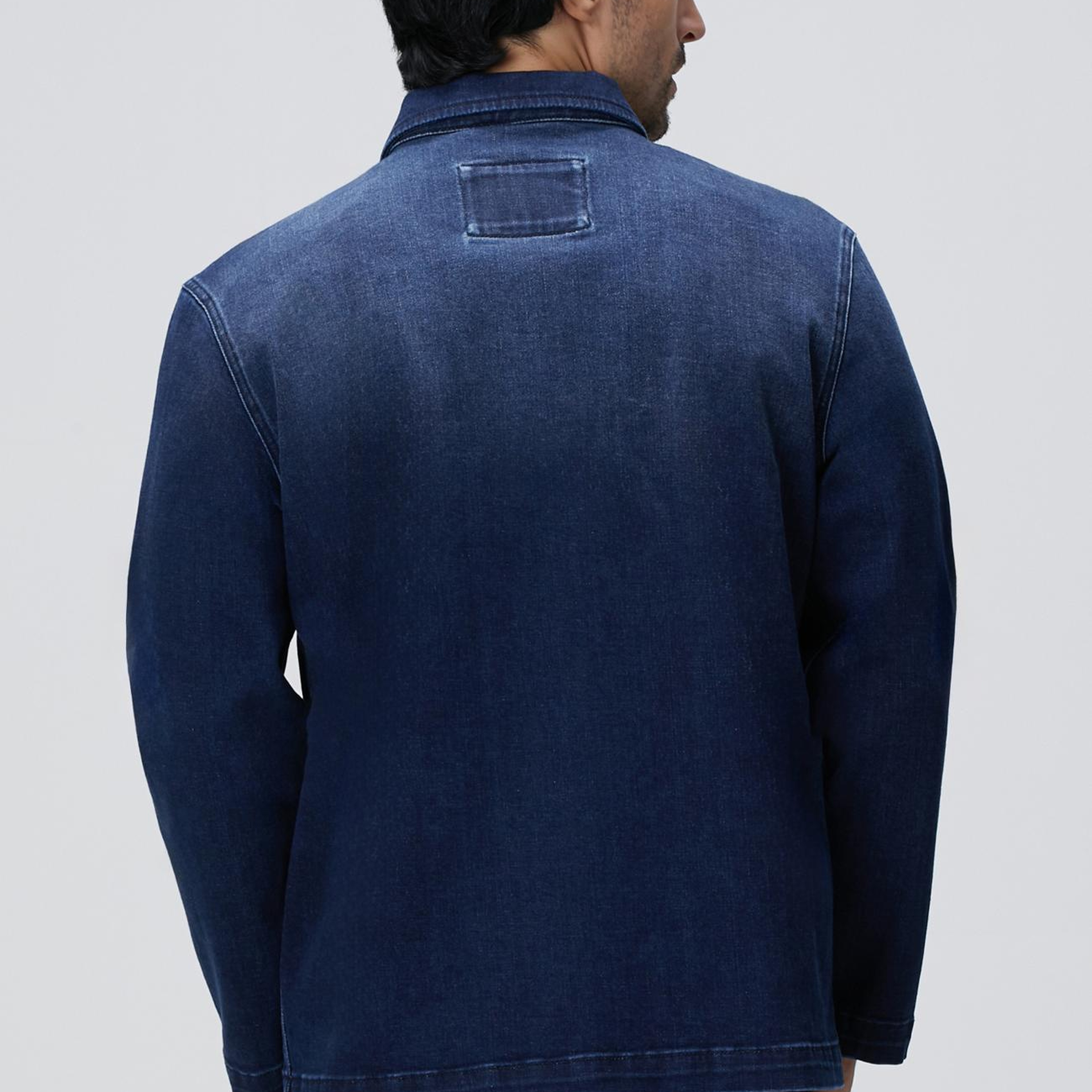 Network Erkek Mavi Casmere Touch Denim Ceket