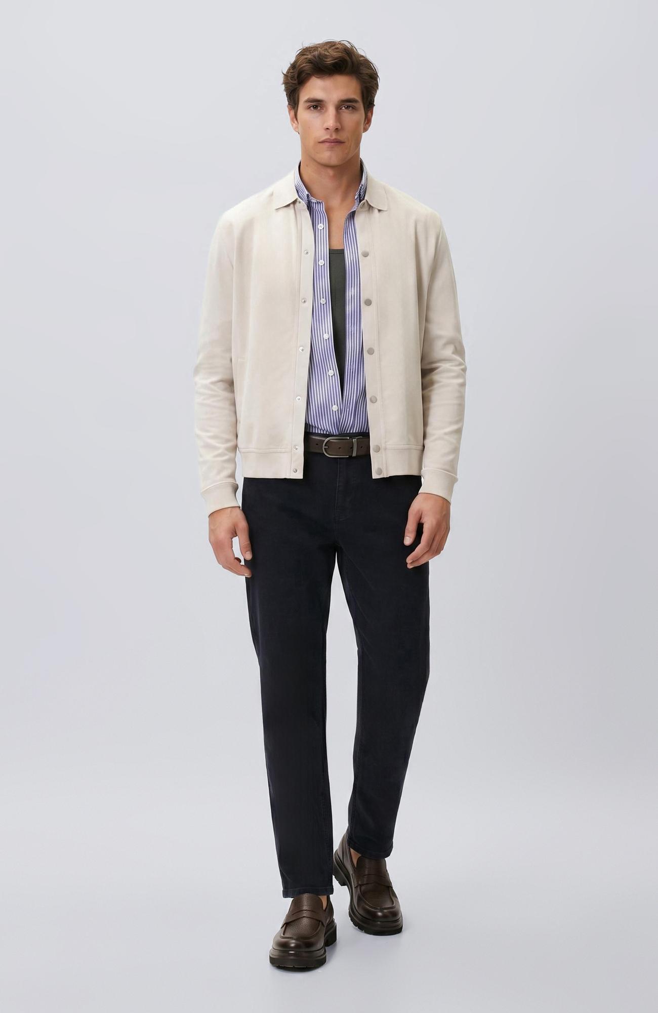 Network Erkek Koyu Lacivert Denim Pantolon