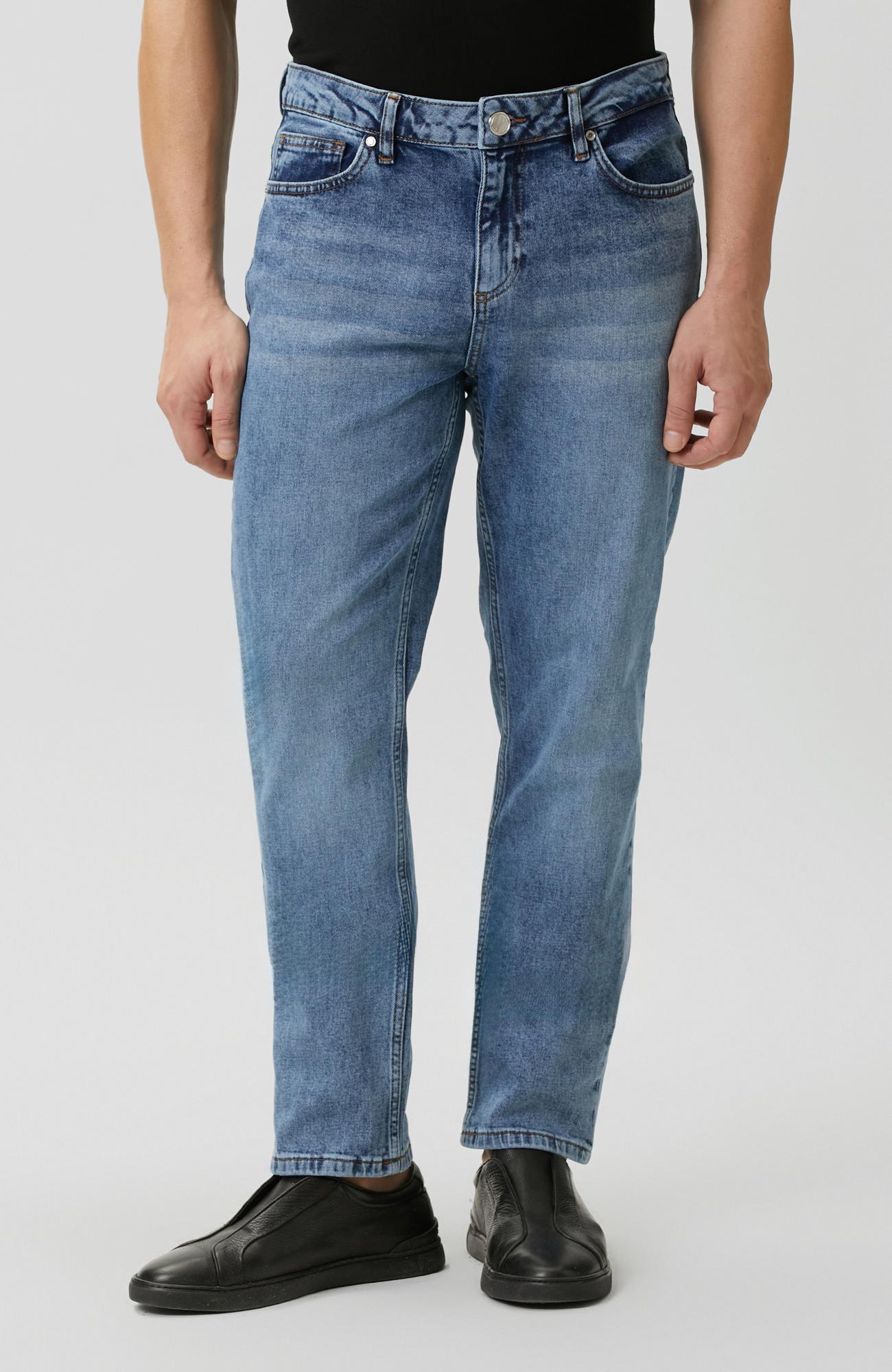 Network Erkek Açık Mavi Denim Pantolon