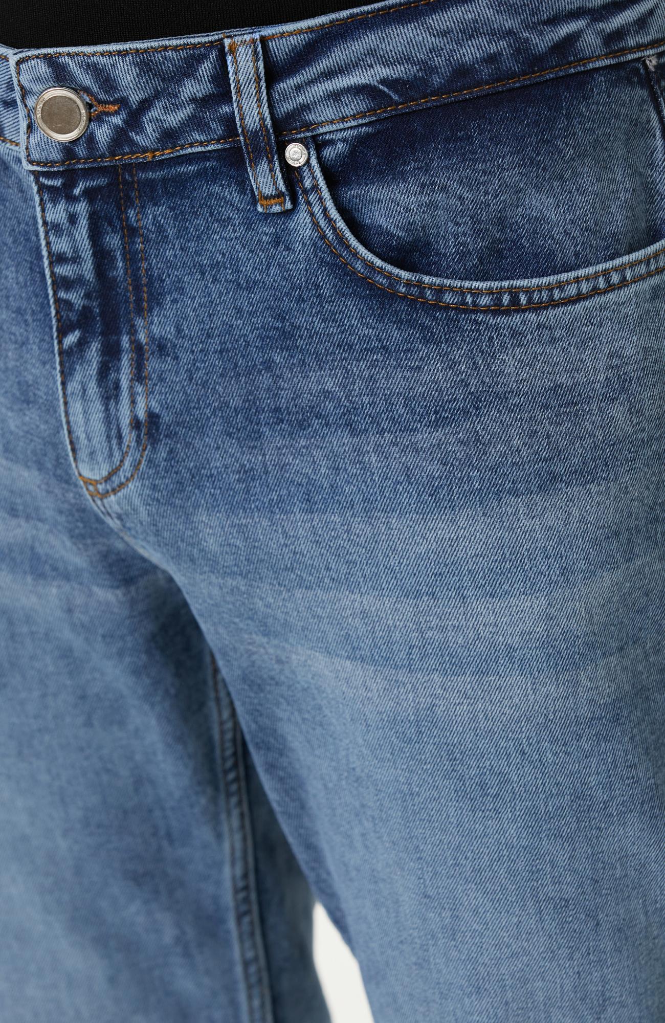 Network Erkek Açık Mavi Denim Pantolon