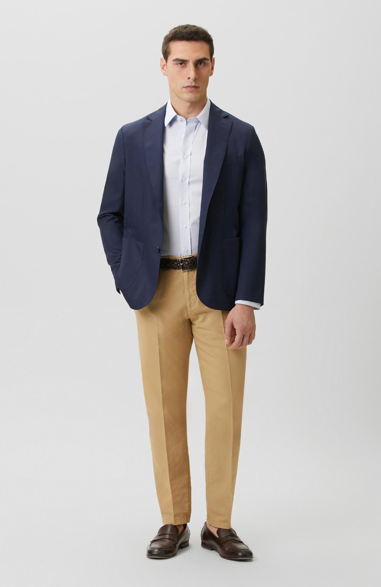 Network Erkek Bej Casual Pantolon