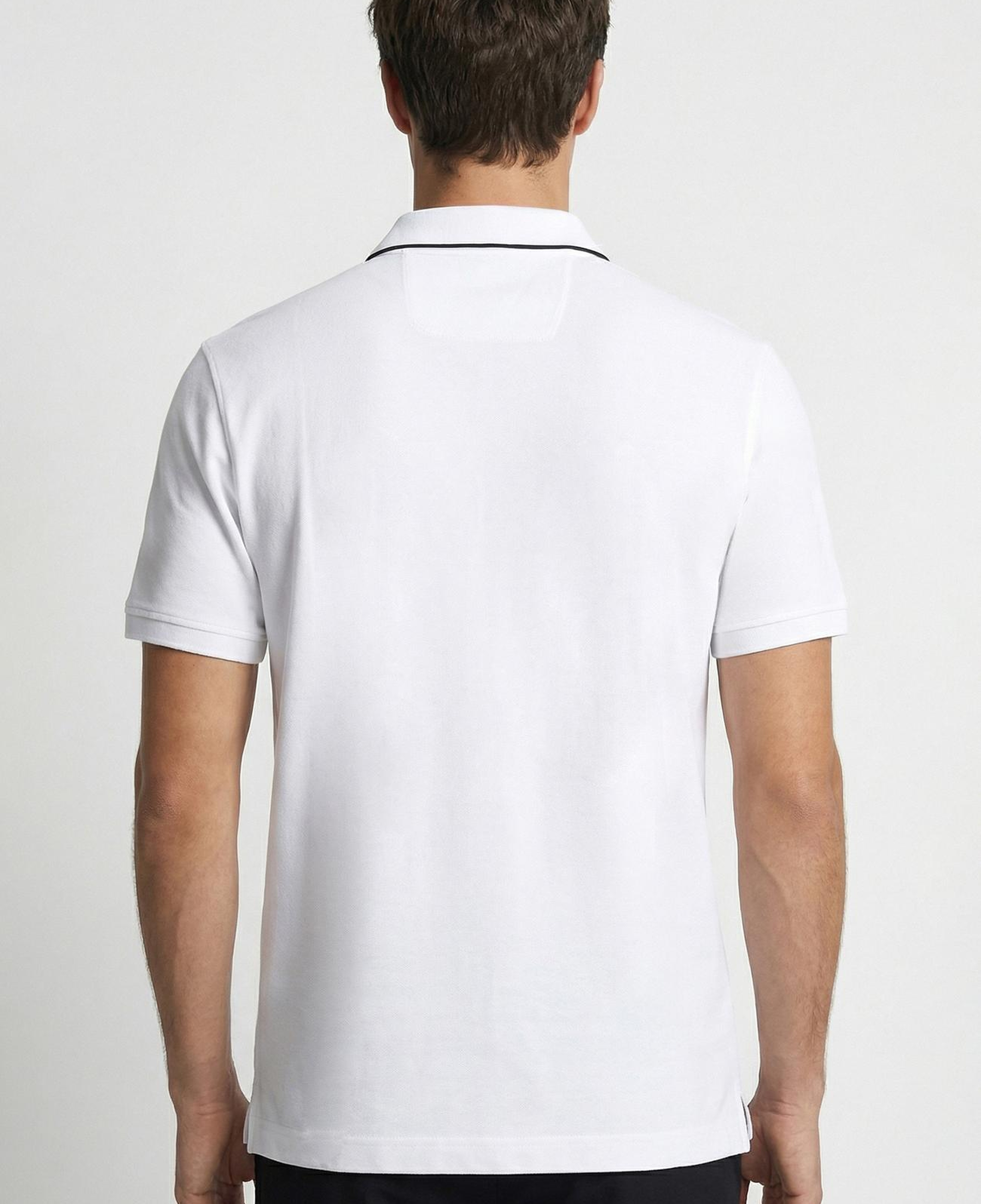 Network Erkek N-Tech Beyaz Fermuarlı T-shirt