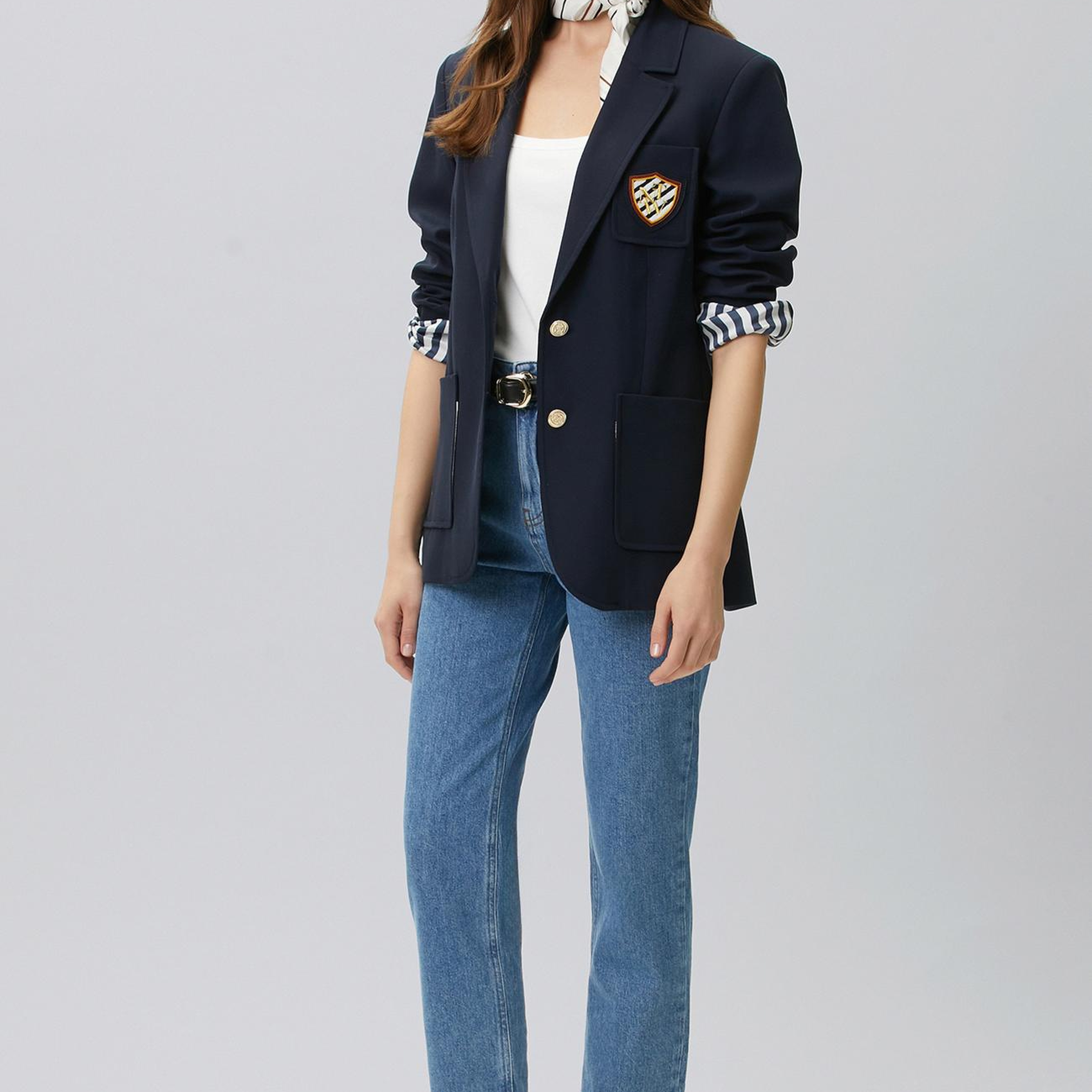 Network Kadın Lacivert Blazer Ceket