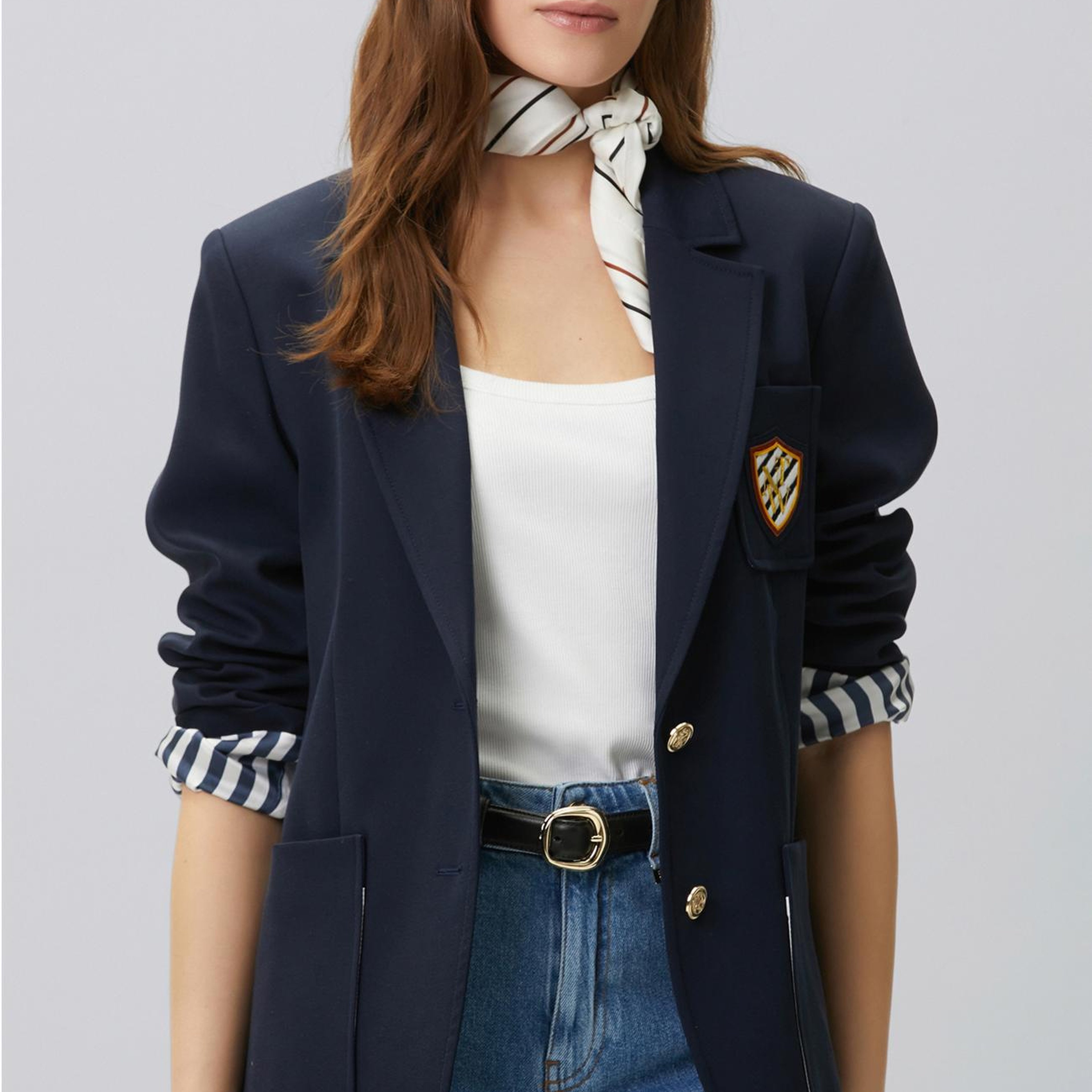 Network Kadın Lacivert Blazer Ceket