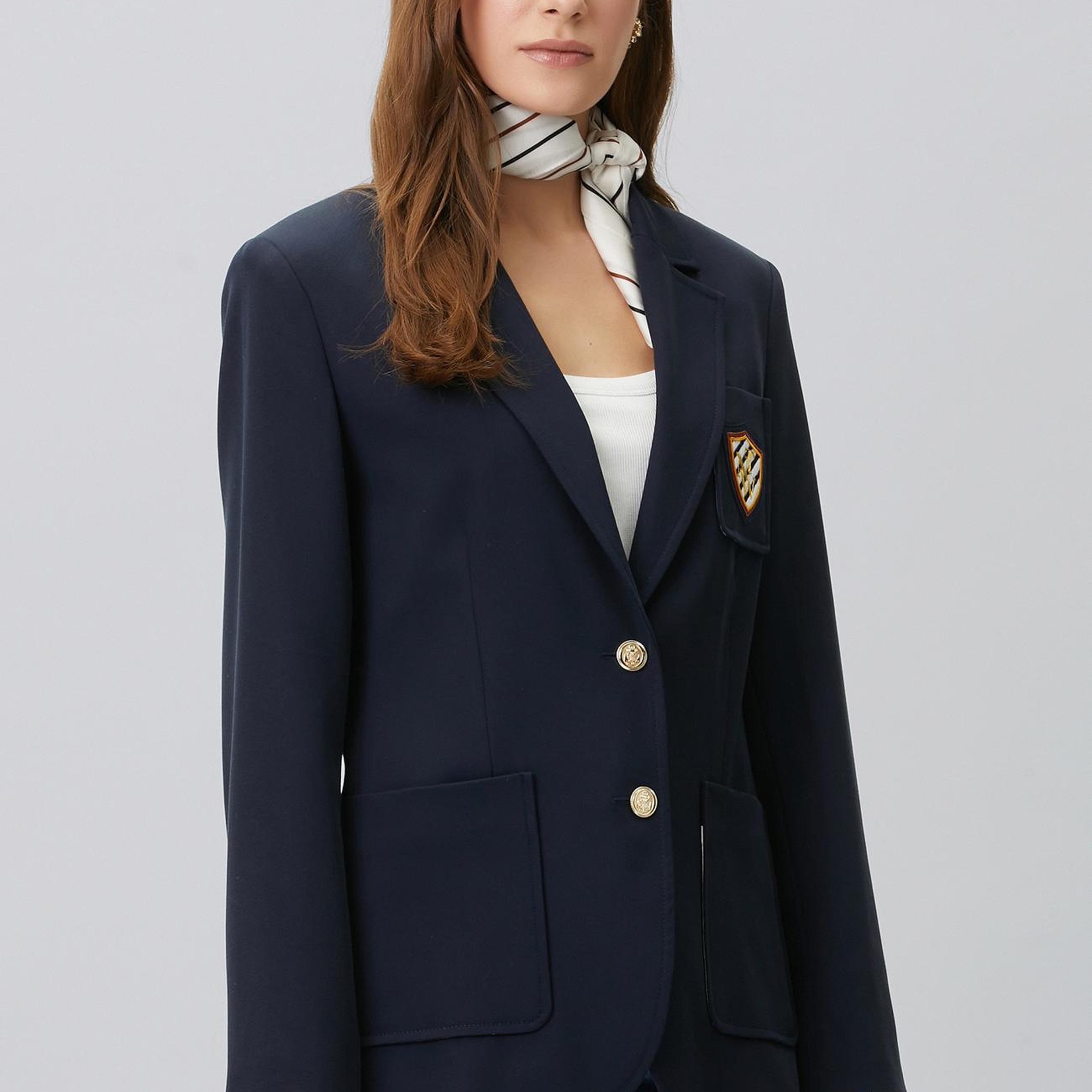Network Kadın Lacivert Blazer Ceket