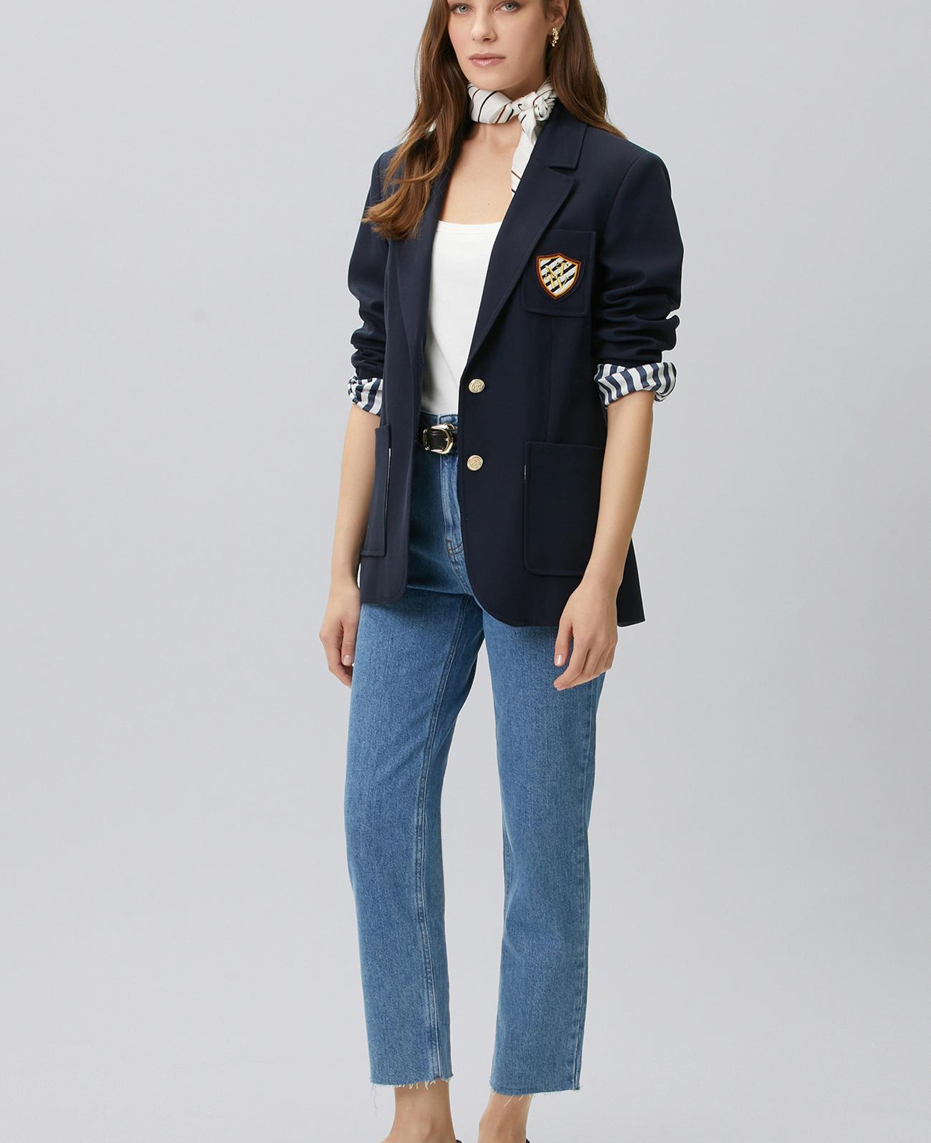 Network Kadın Lacivert Blazer Ceket