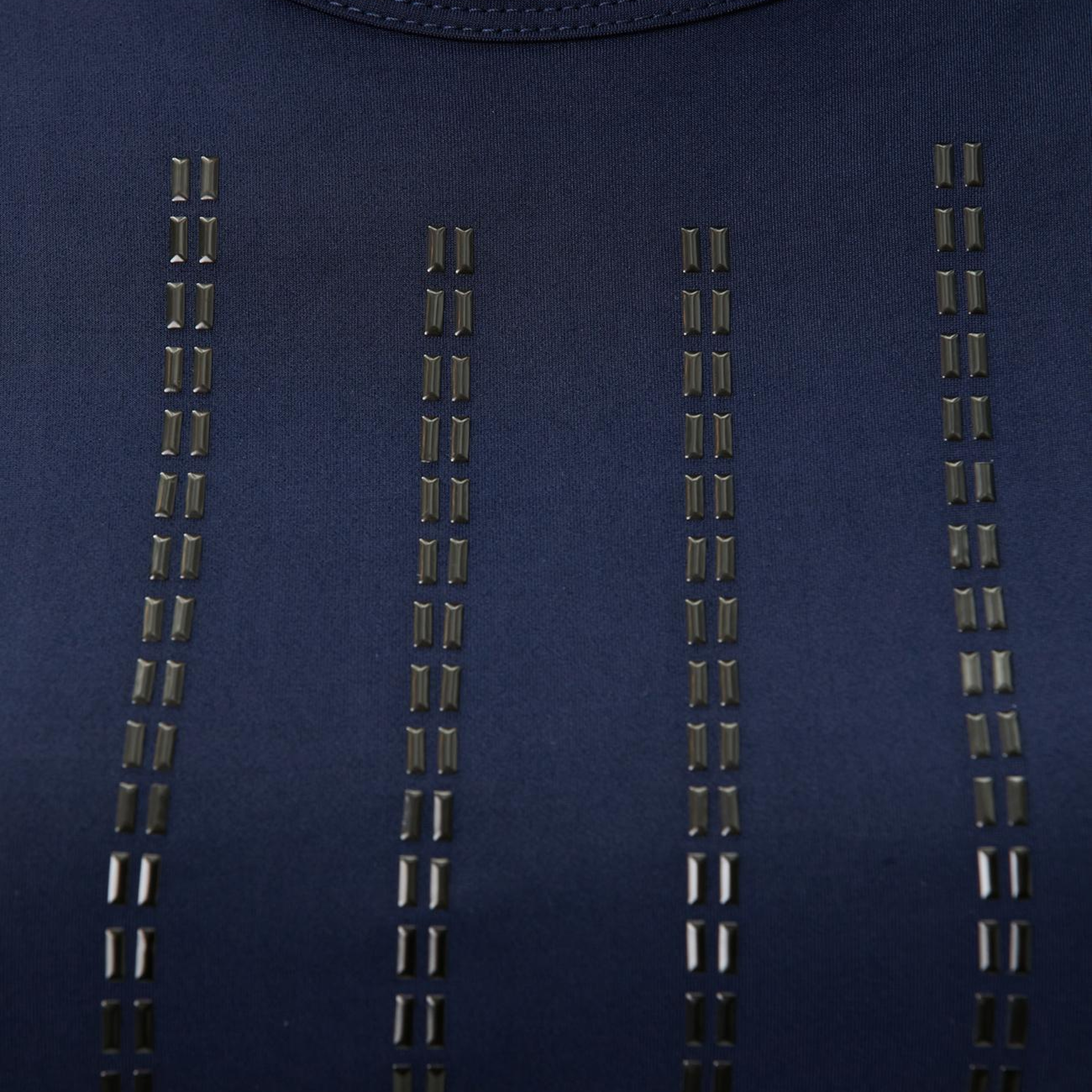 Network Kadın Lacivert Yapıştırma Taş Detaylı T-shirt