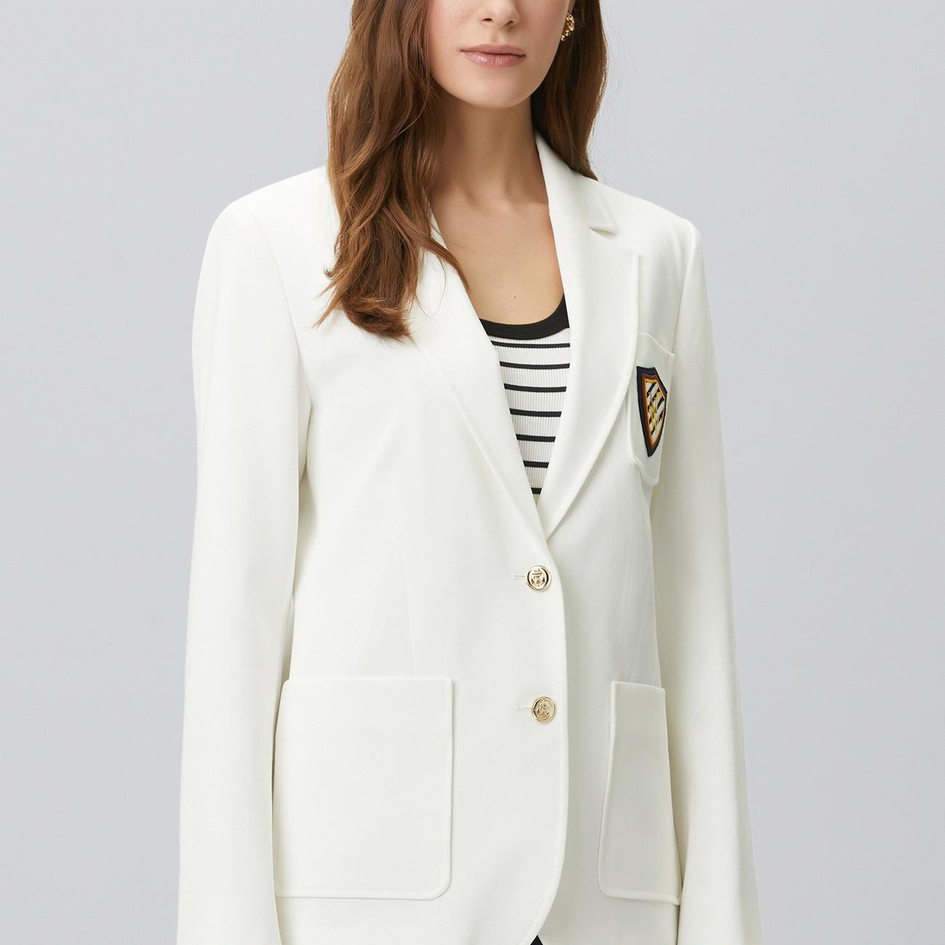 Network Kadın Beyaz Blazer Ceket
