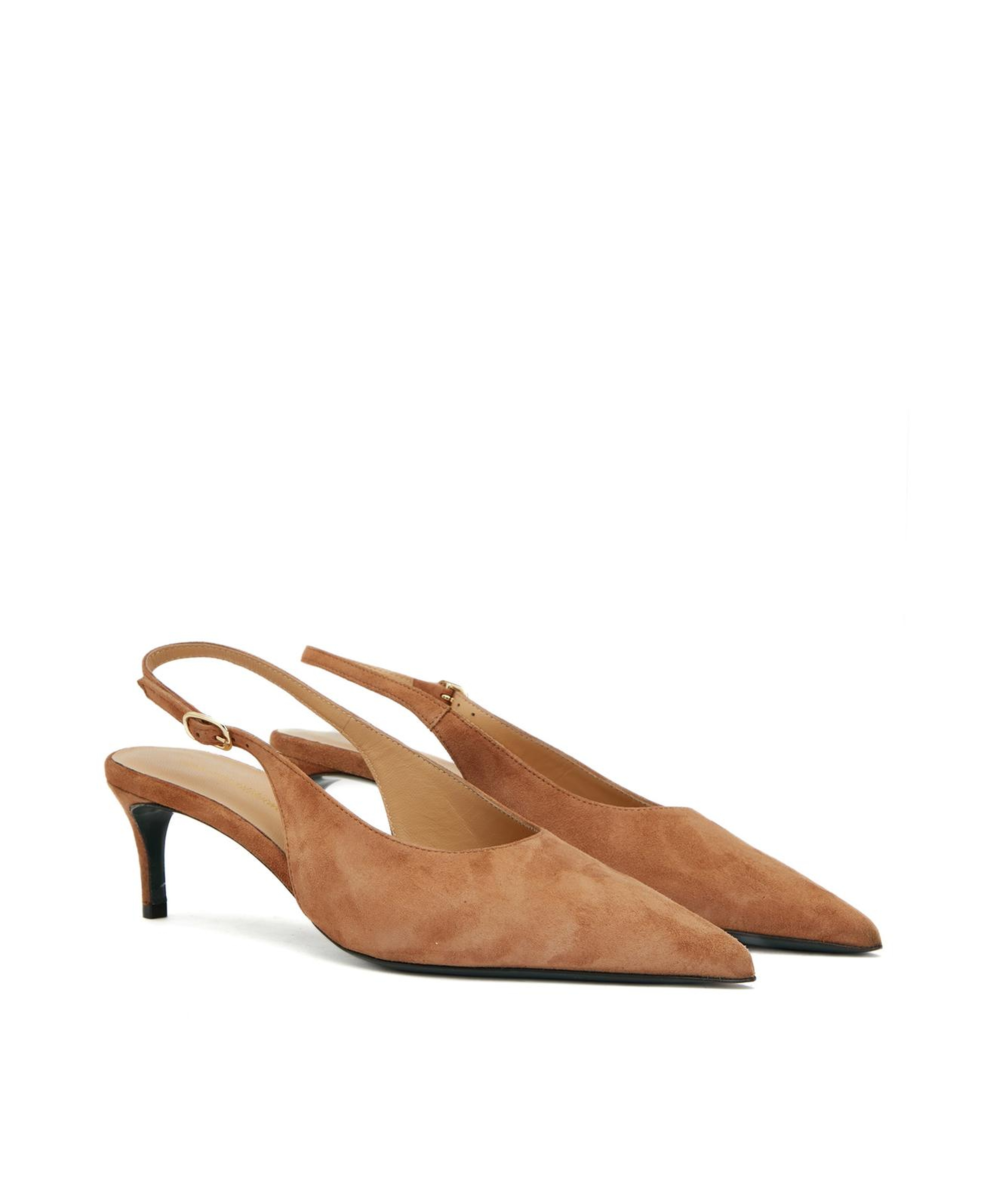 Gh For Nw Kadın Taba Günlük Rahat Süet Stiletto
