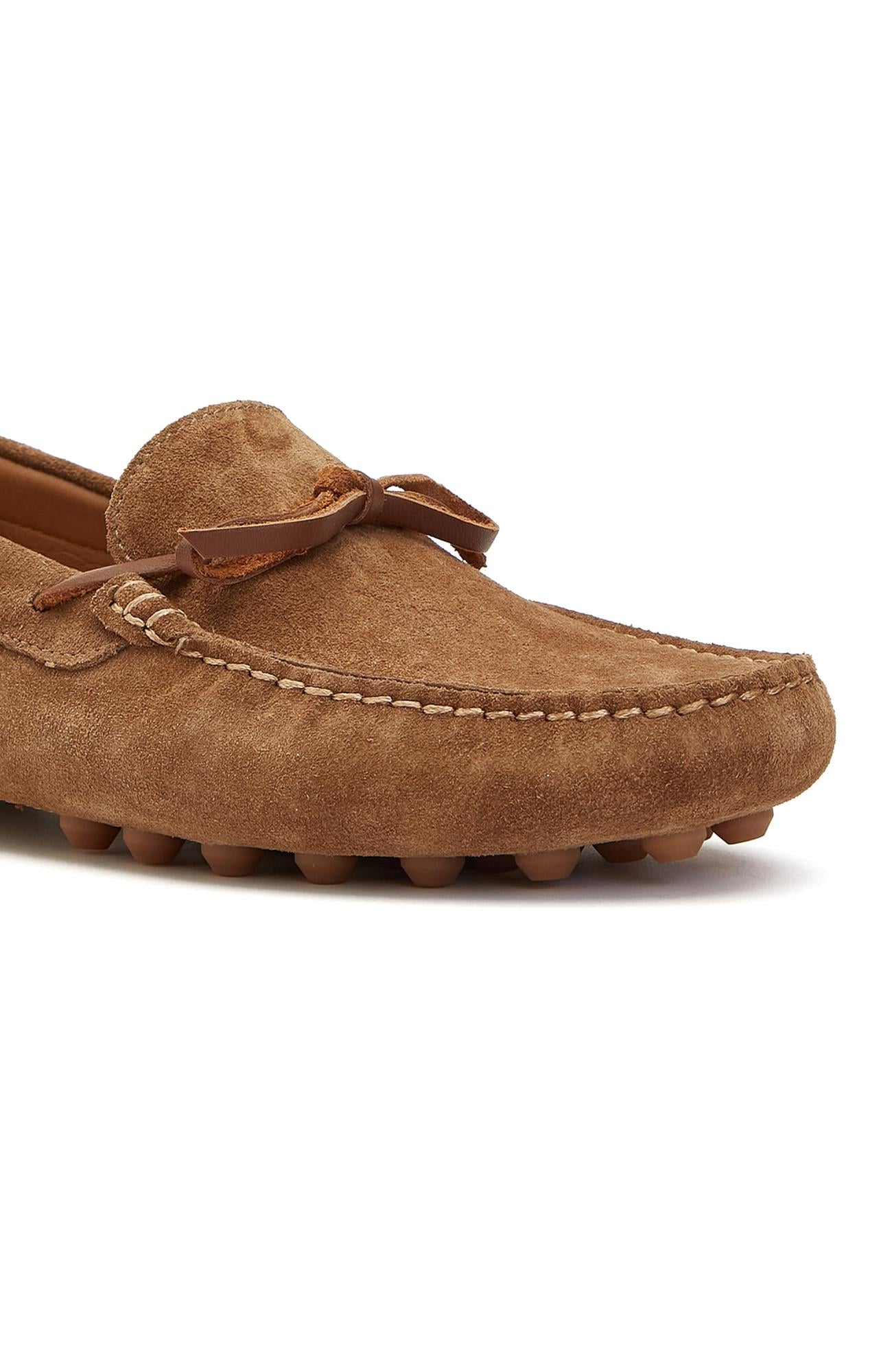 Network Erkek Camel Günlük Rahat Süet Loafer