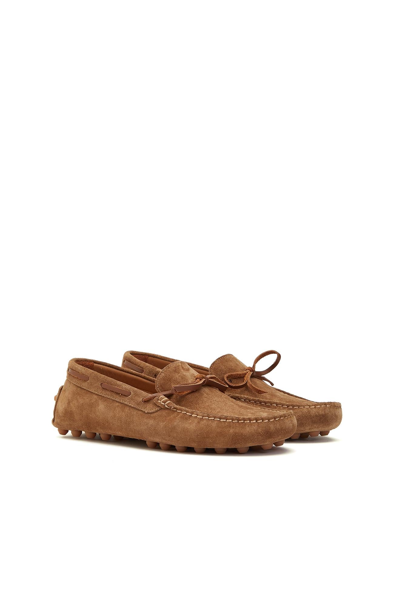 Network Erkek Camel Günlük Rahat Süet Loafer