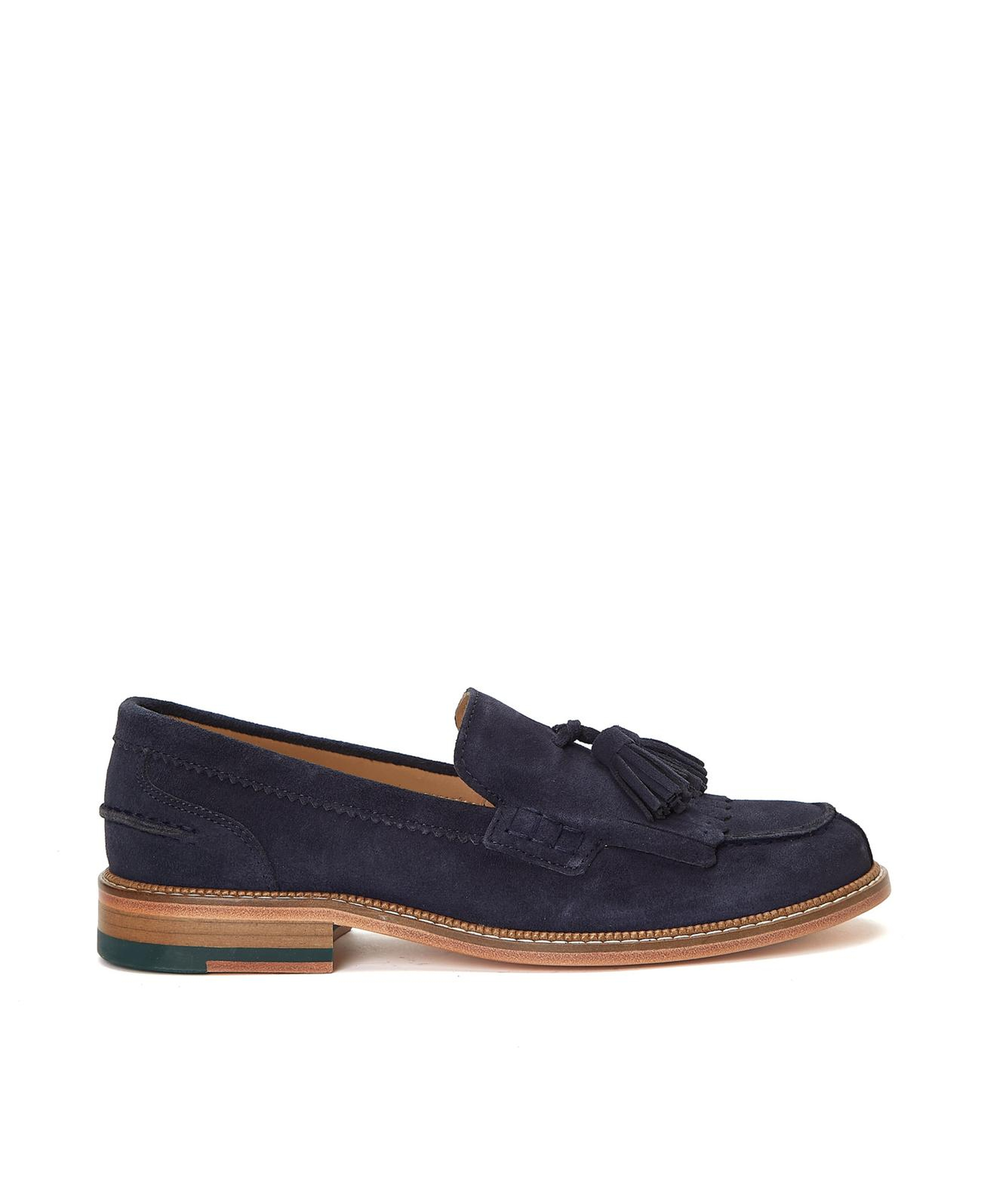 Gh For Nw Kadın Lacivert Süet Loafer