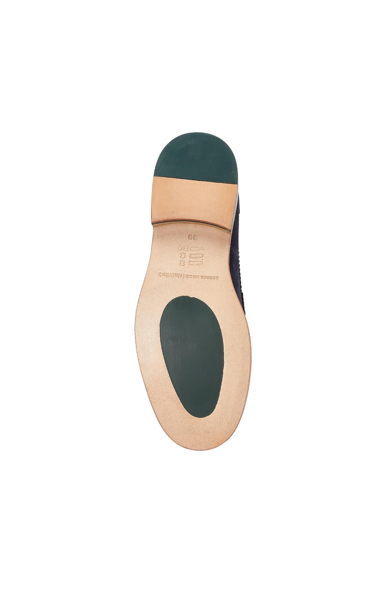 Gh For Nw Kadın Lacivert Süet Loafer