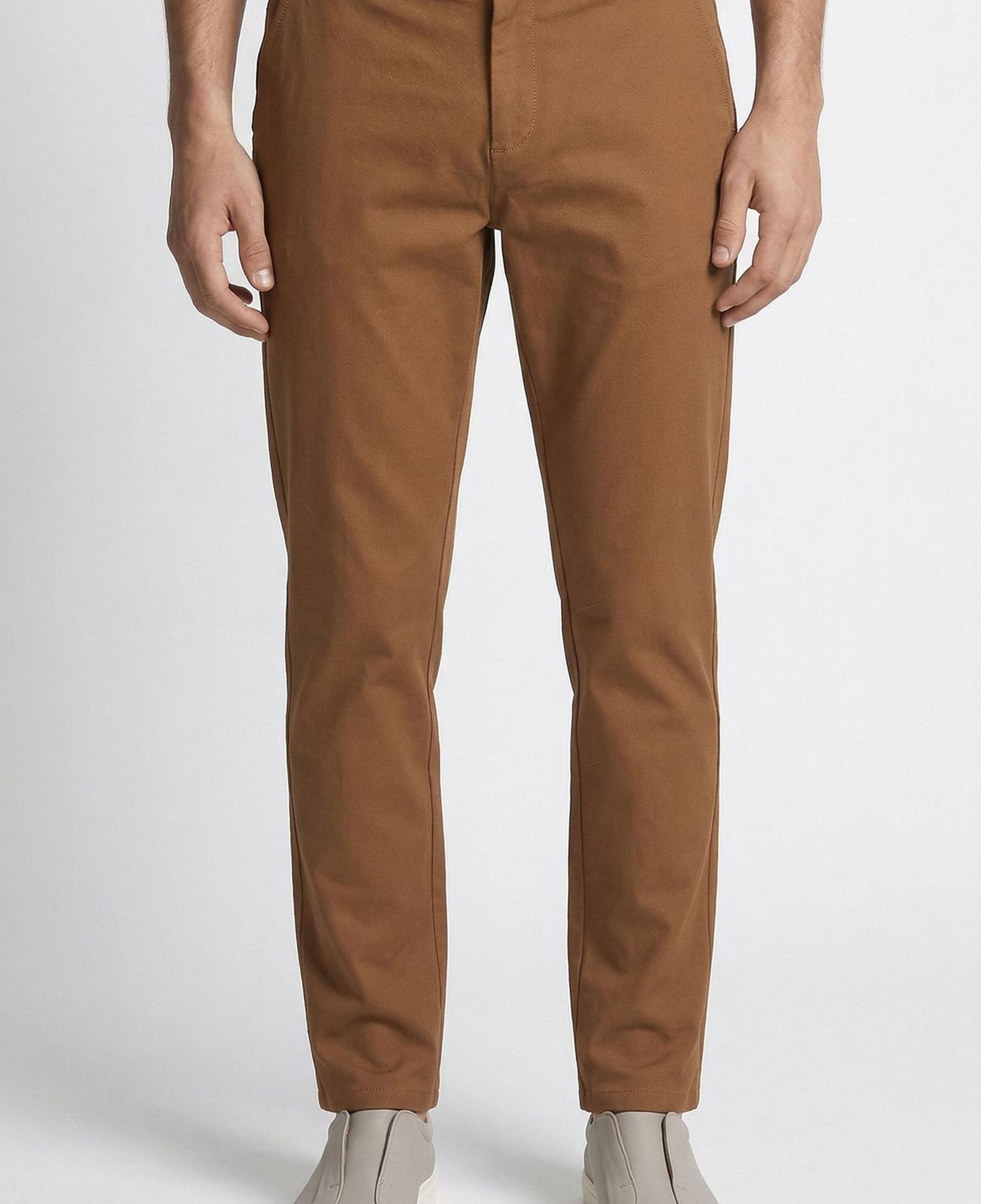 Network Erkek Camel Diyagonal Comfort Pantolon