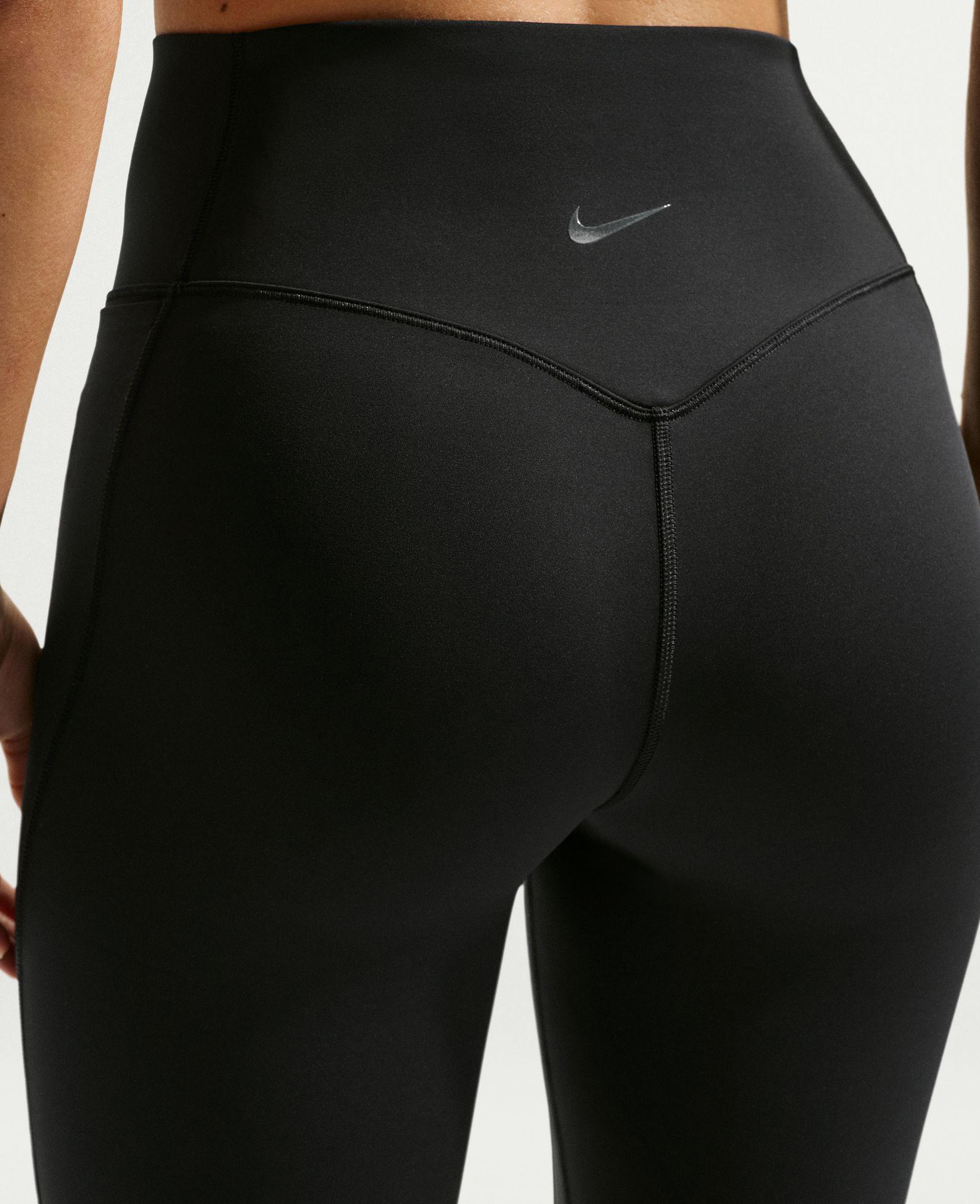 Nike Dri-Fit Universa High Rise 20 cm Kadın Siyah Kısa Tayt