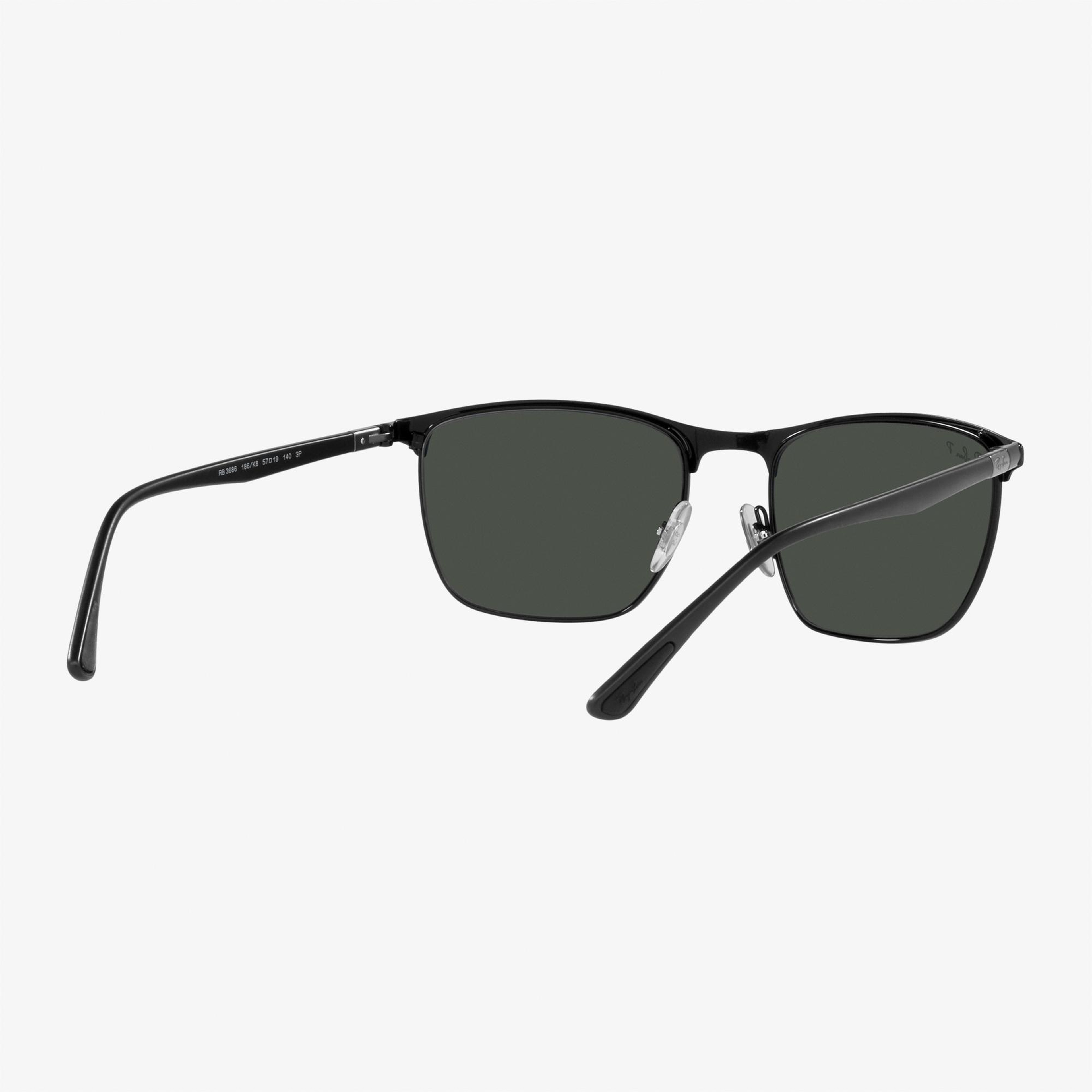 RAY-BAN 0RB3686 Unisex Siyah Güneş Gözlüğü